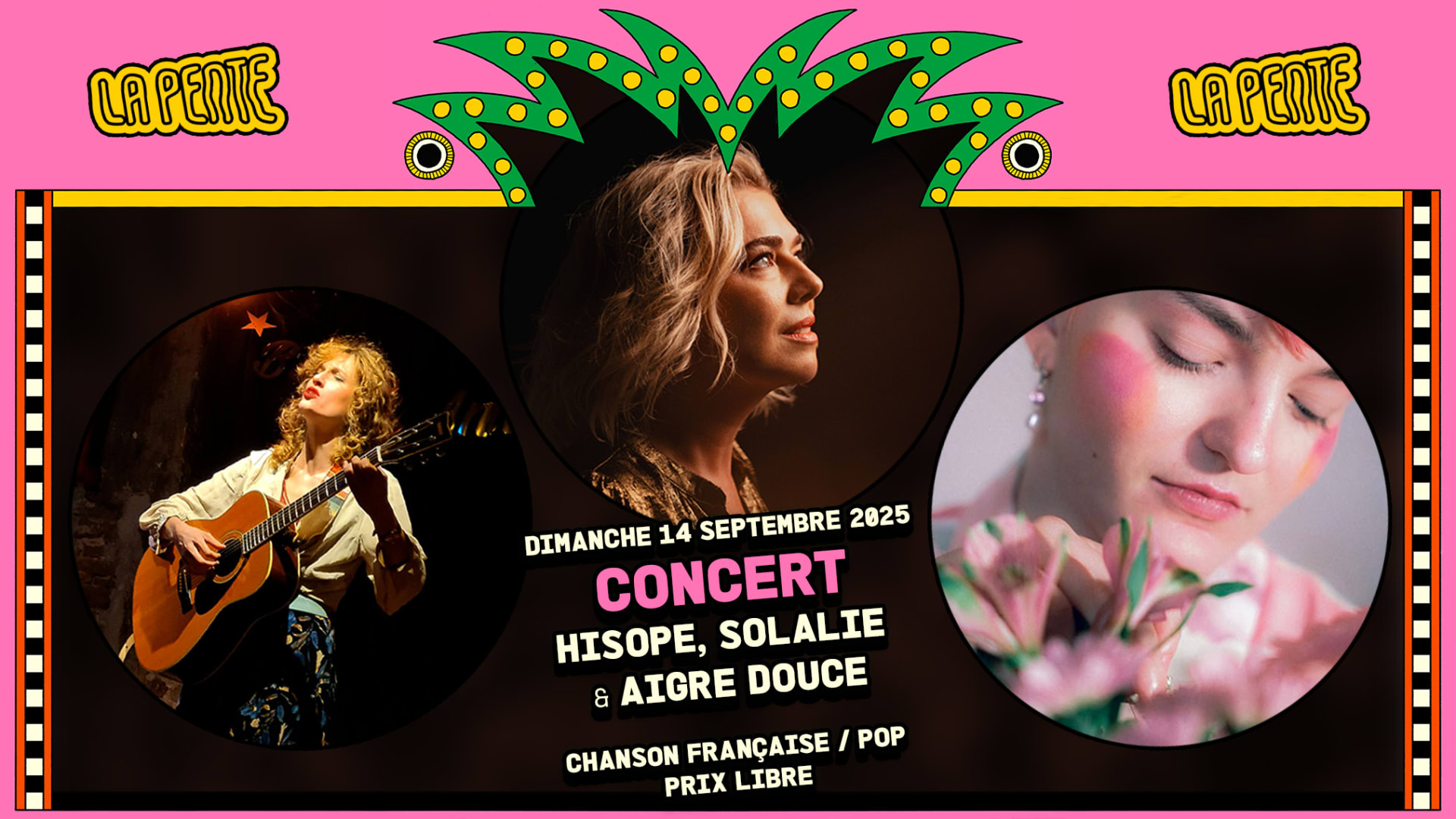 Concert : Hisope, Solalie & Aigre Douce
