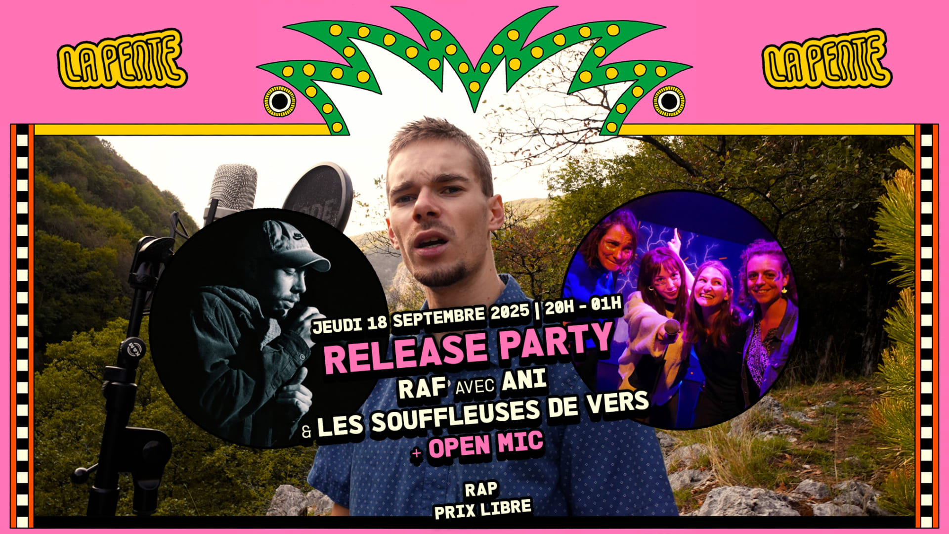 Release Party : Raf, Ani, Les Souffleuses De Vers