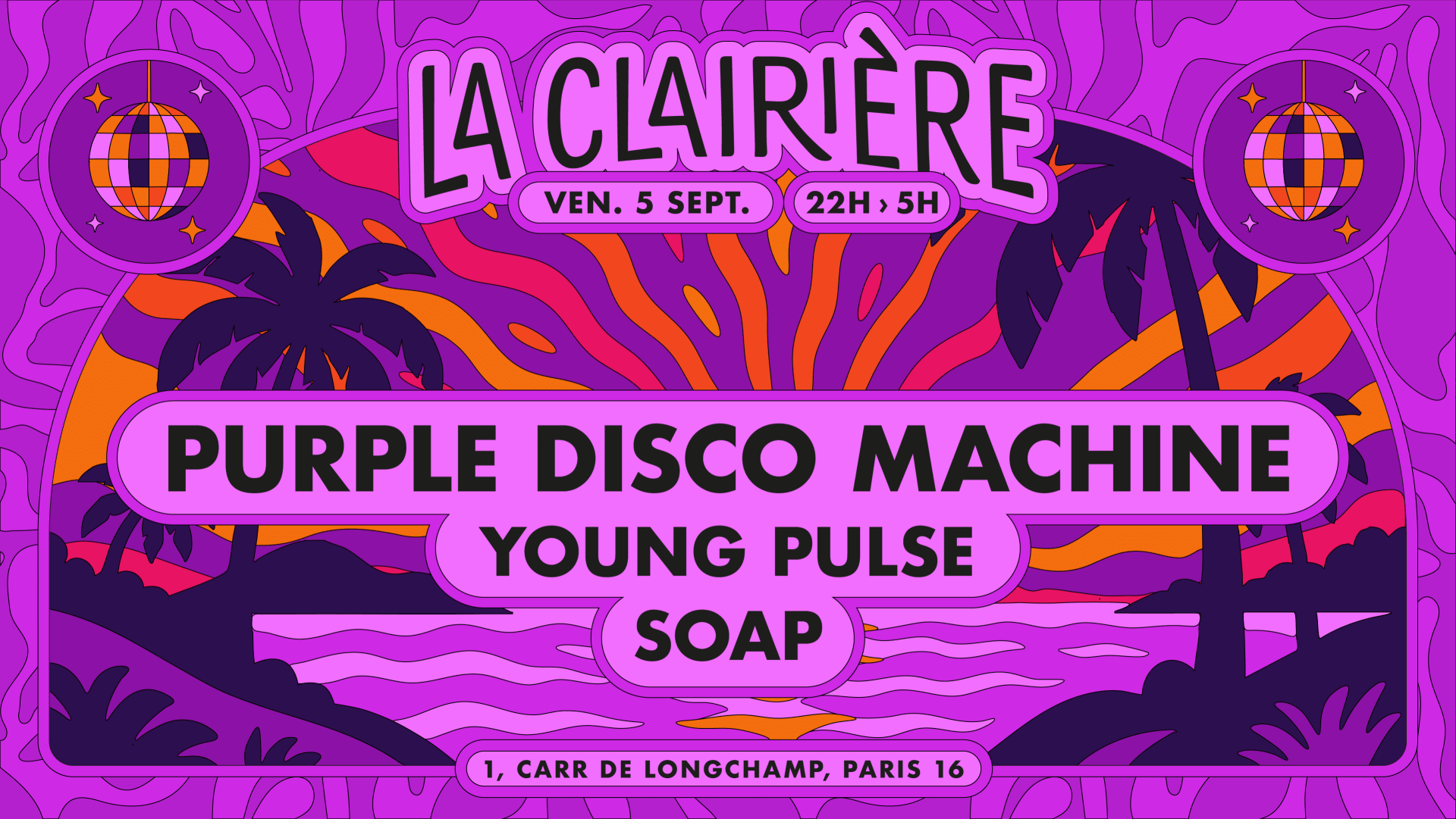 La Clairière : Purple Disco Machine