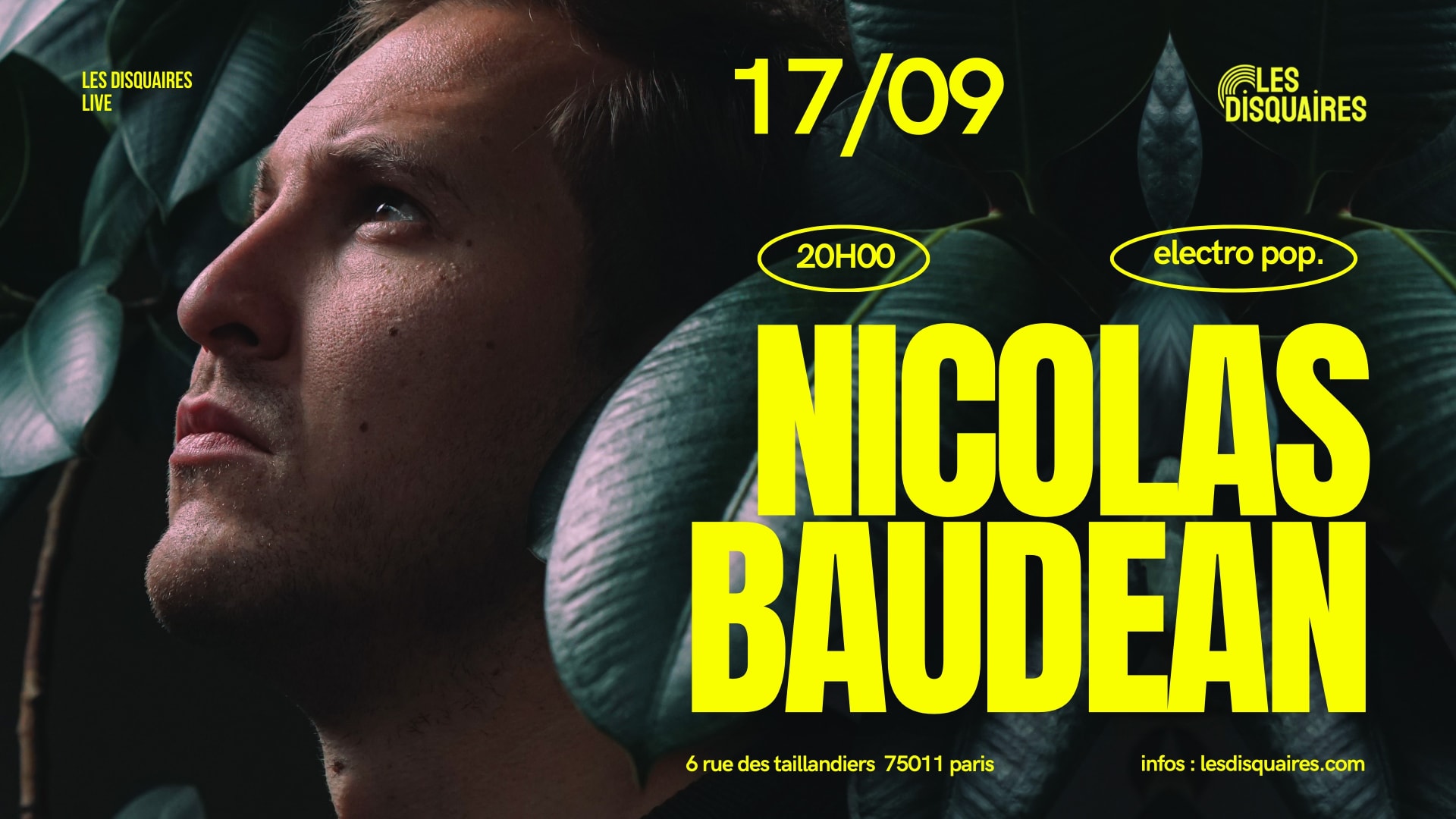 Nicolas Baudéan - Live