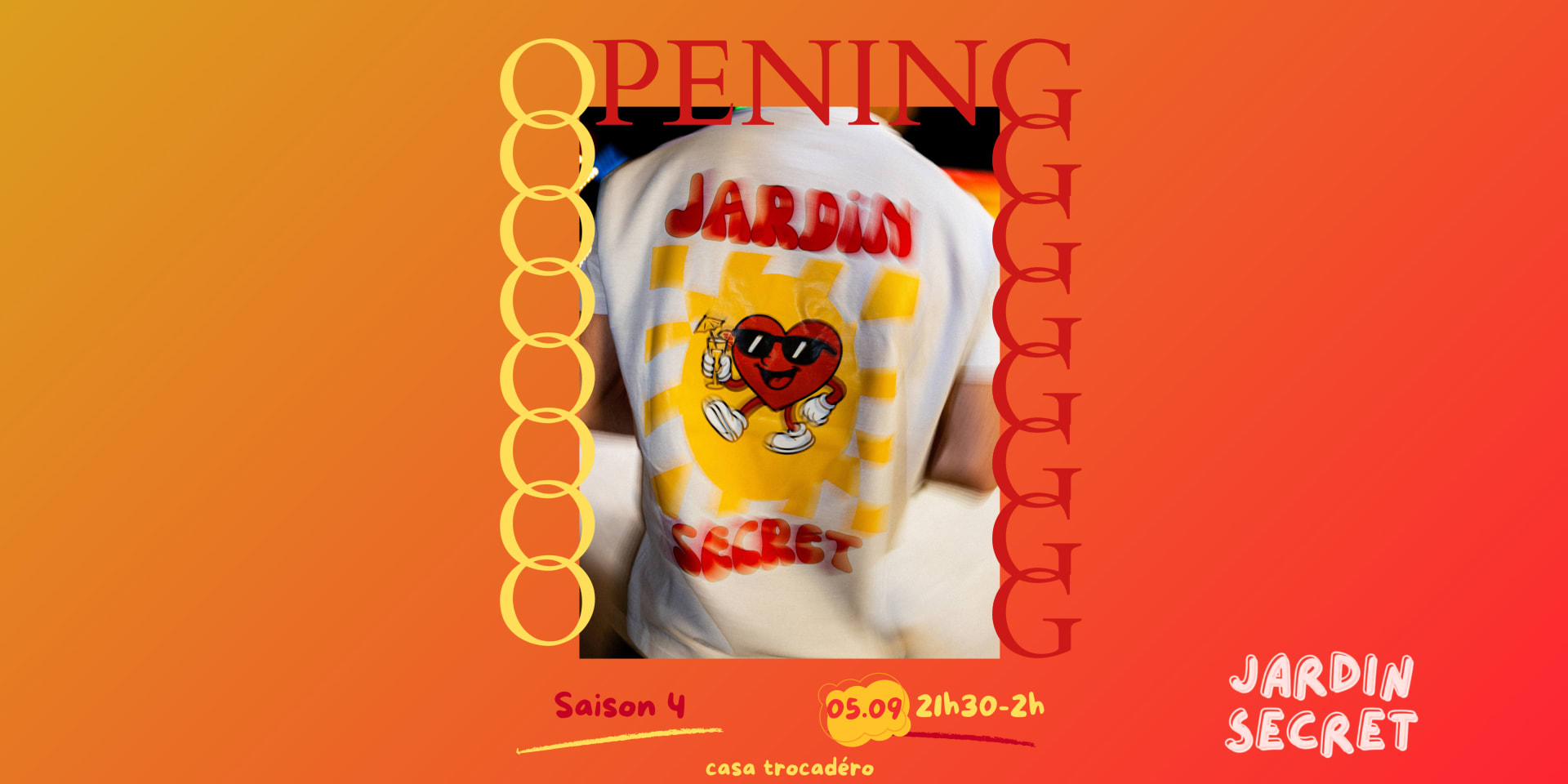 Jardin Secret : Saison 4 Opening
