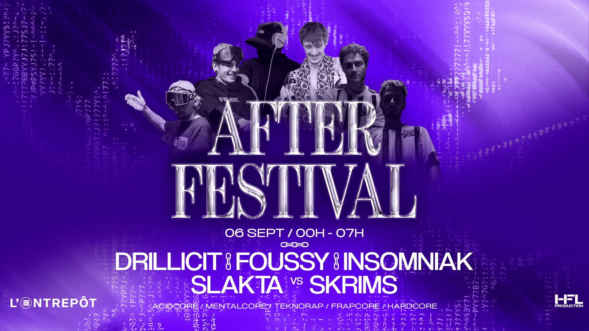 After Festival – Teknorap / Frapcore / Acidcore / Mentalcore