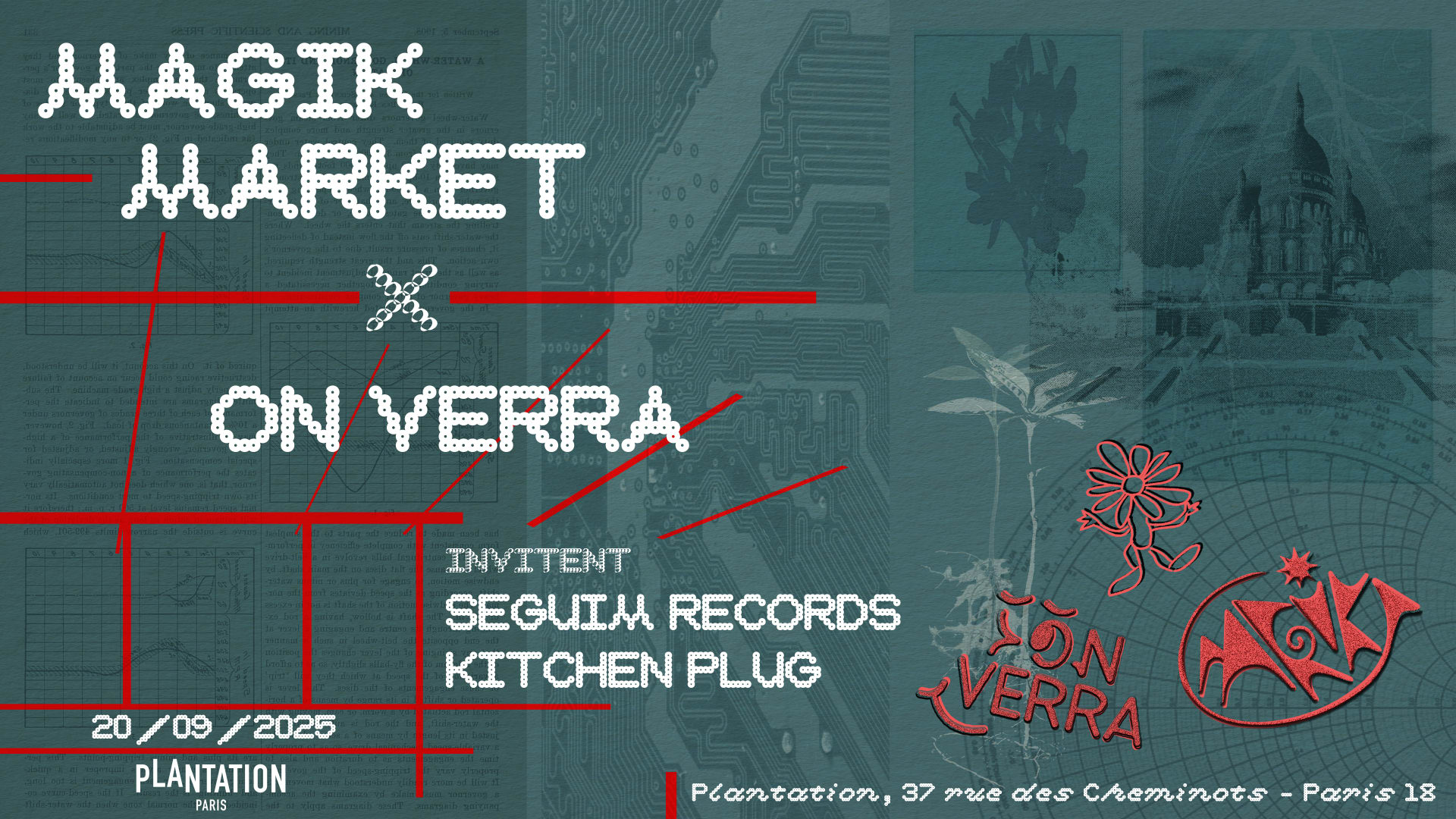 Magik Market X On Verra : Seguim Records & Kitchen Plug