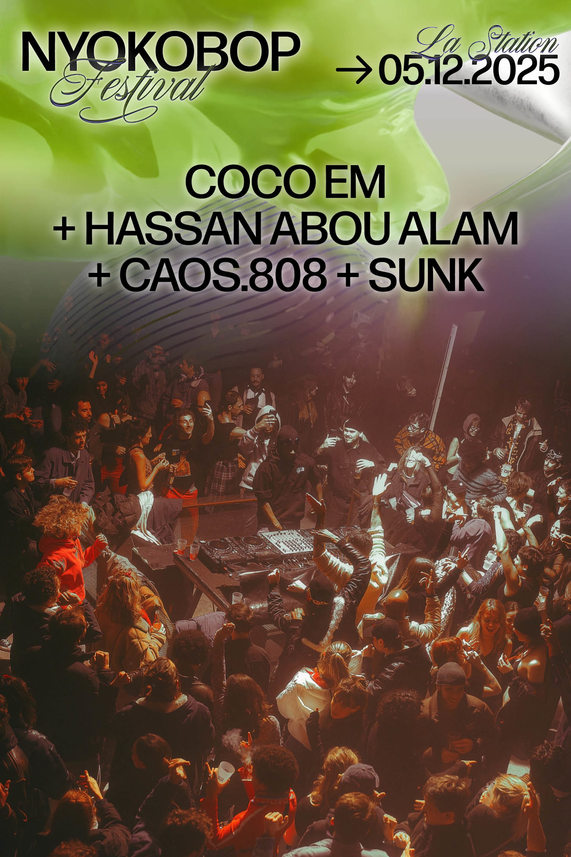 Coco Em + Hassan Abou Alam + Sunk + Caos.808