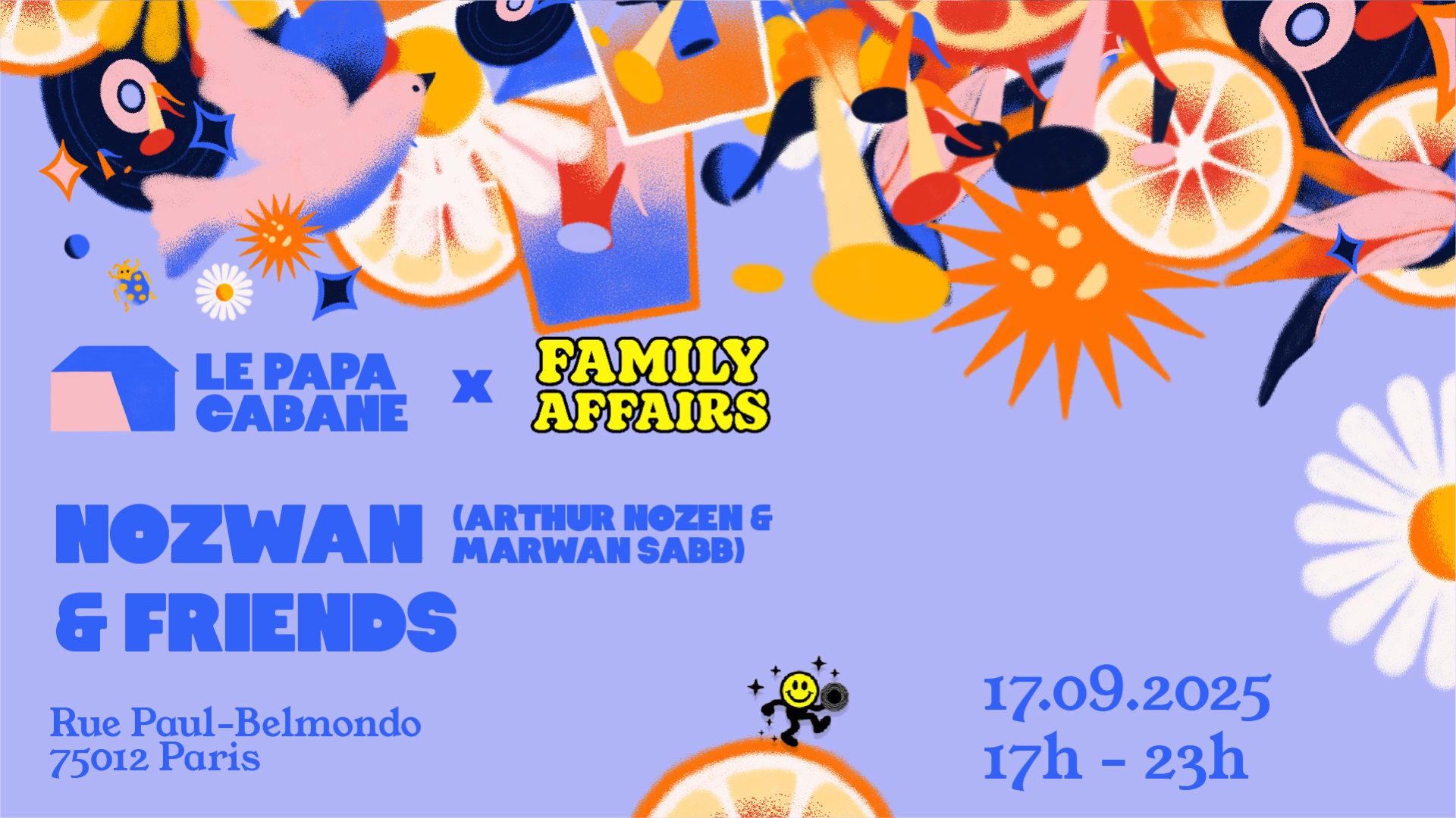 (Open Air) Family Affairs X Papa Cabane: Marwan Sabb X Nozen
