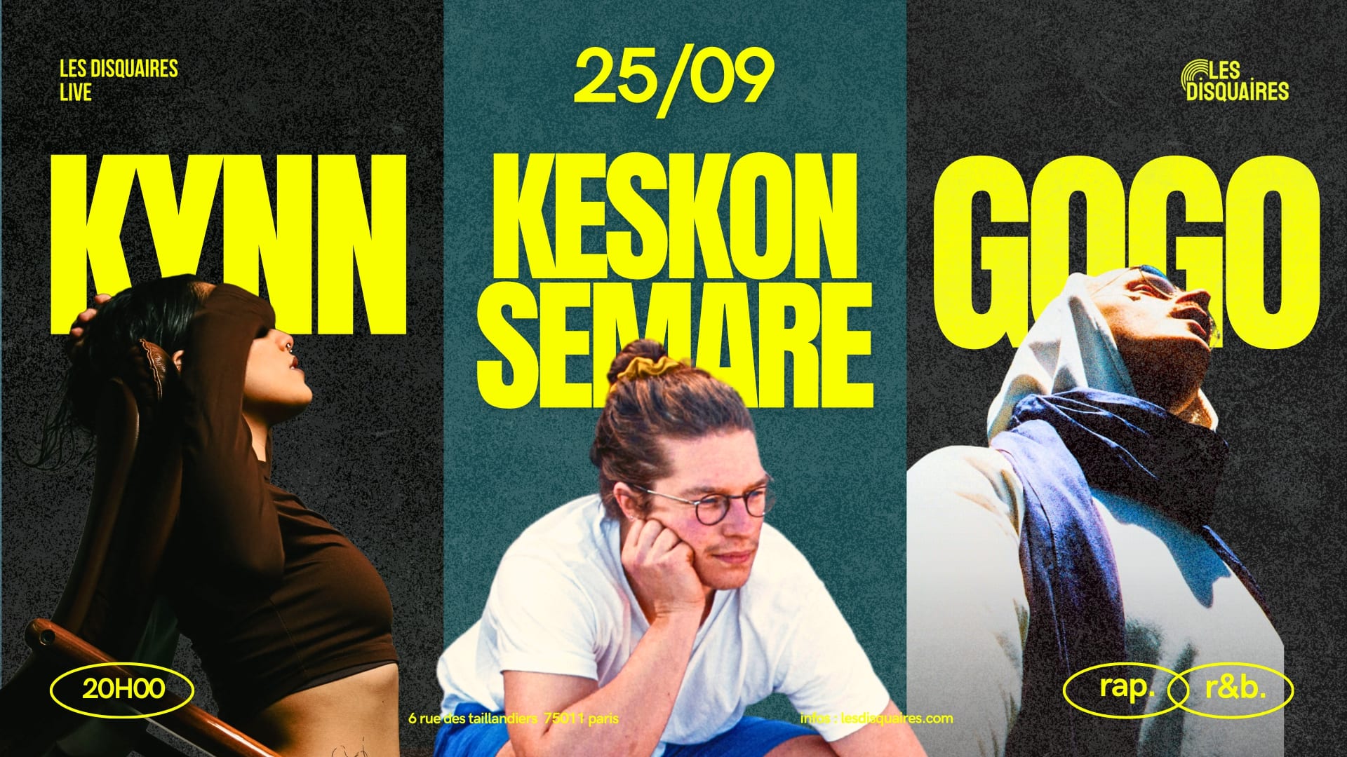 Kynn X Keskonsemare X Gogo - Live
