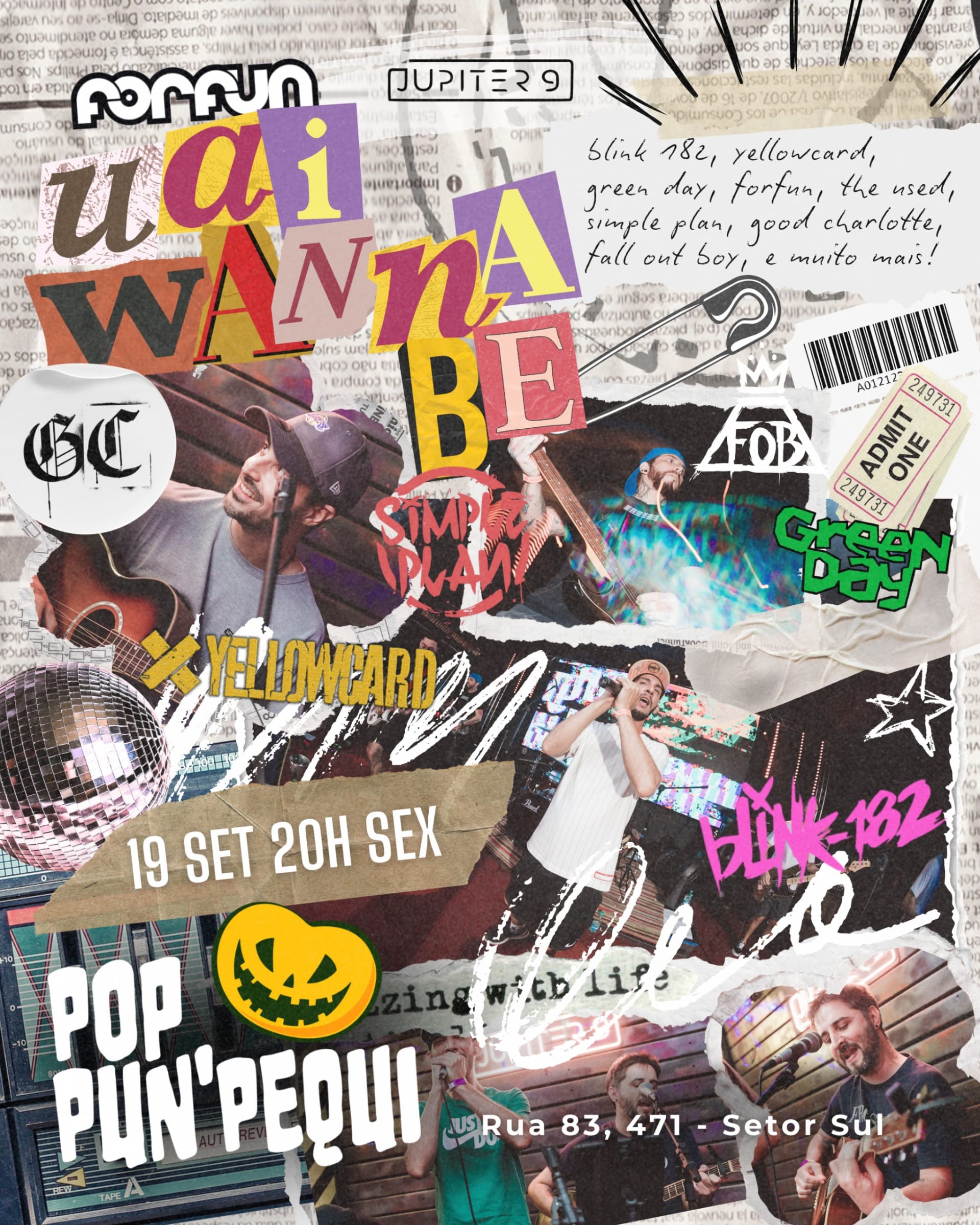 Uai Wana Be Tour - Pop Pun'pequi