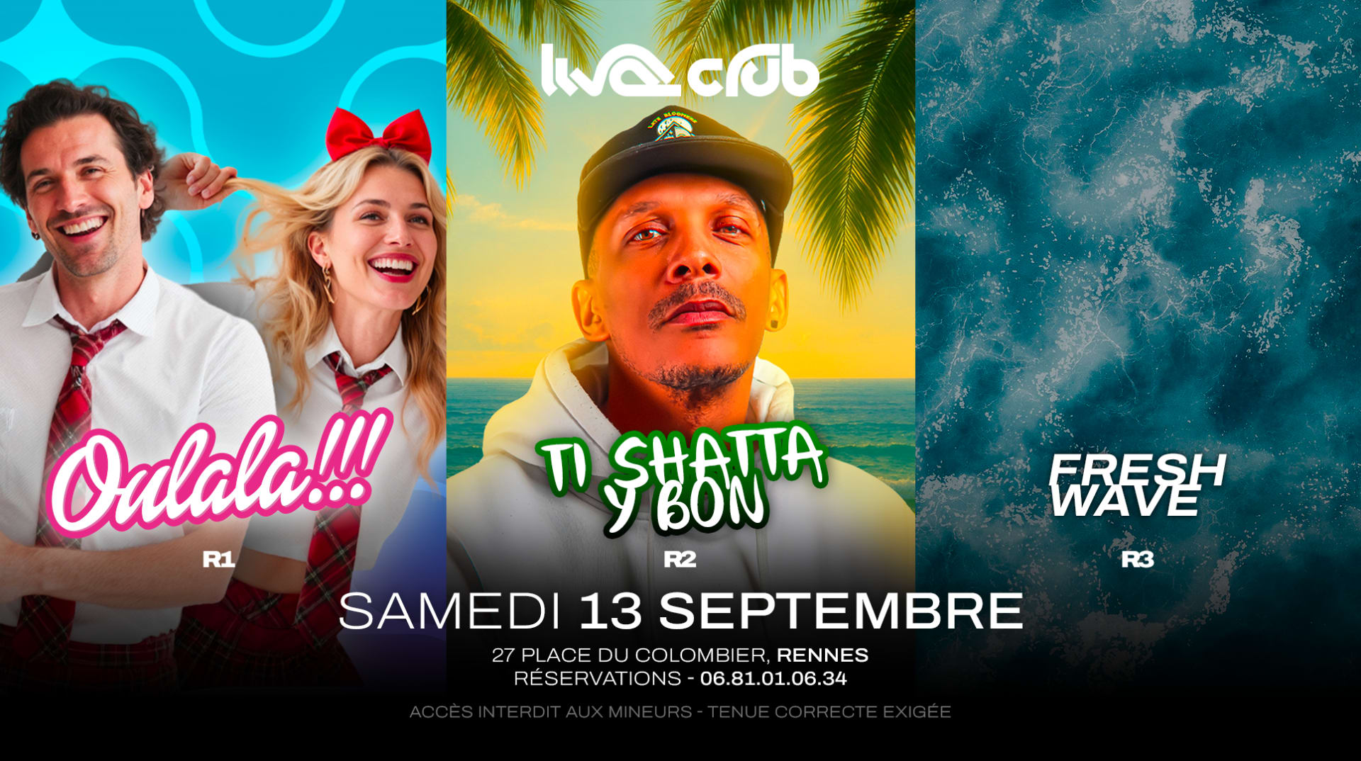 Ti Shatta Y Bon (R2) + Freshwave (R3) + Oulala! (R1)