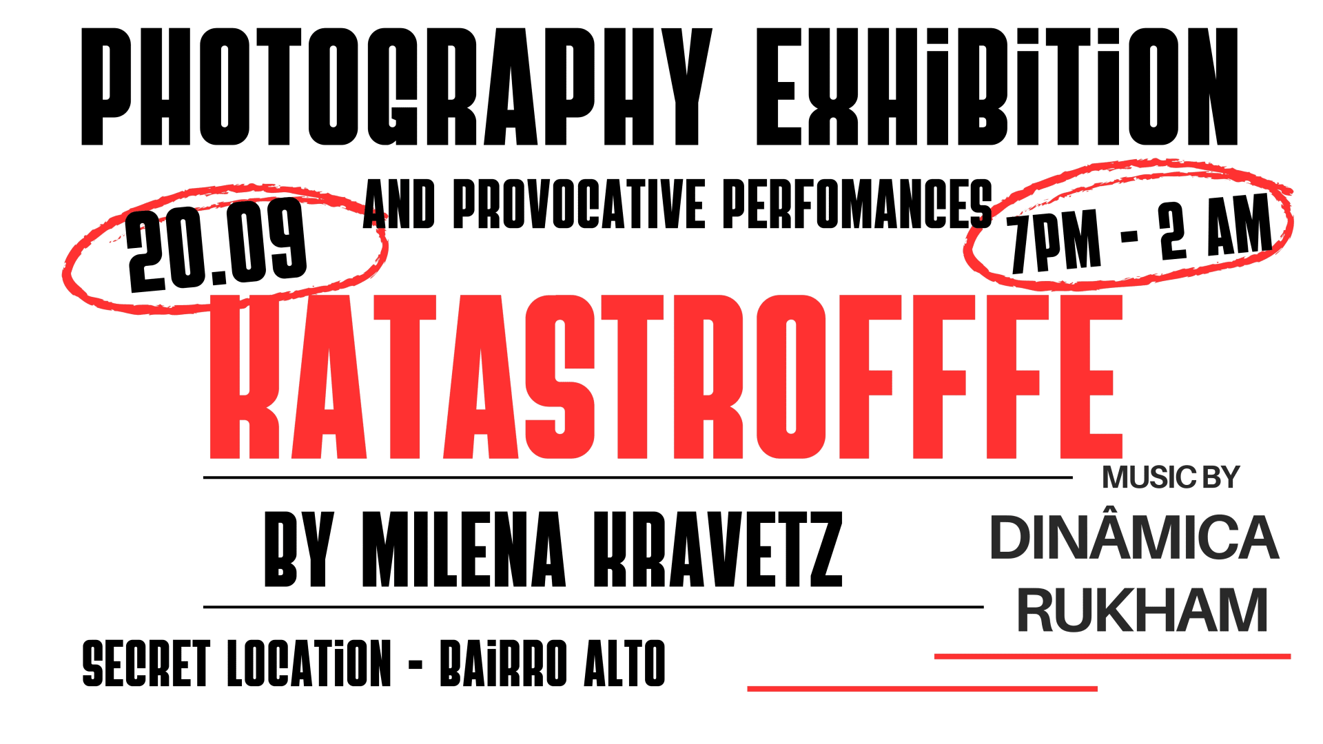 Katastrofffe By Milena Kravetz | Exhibition & Perfomances