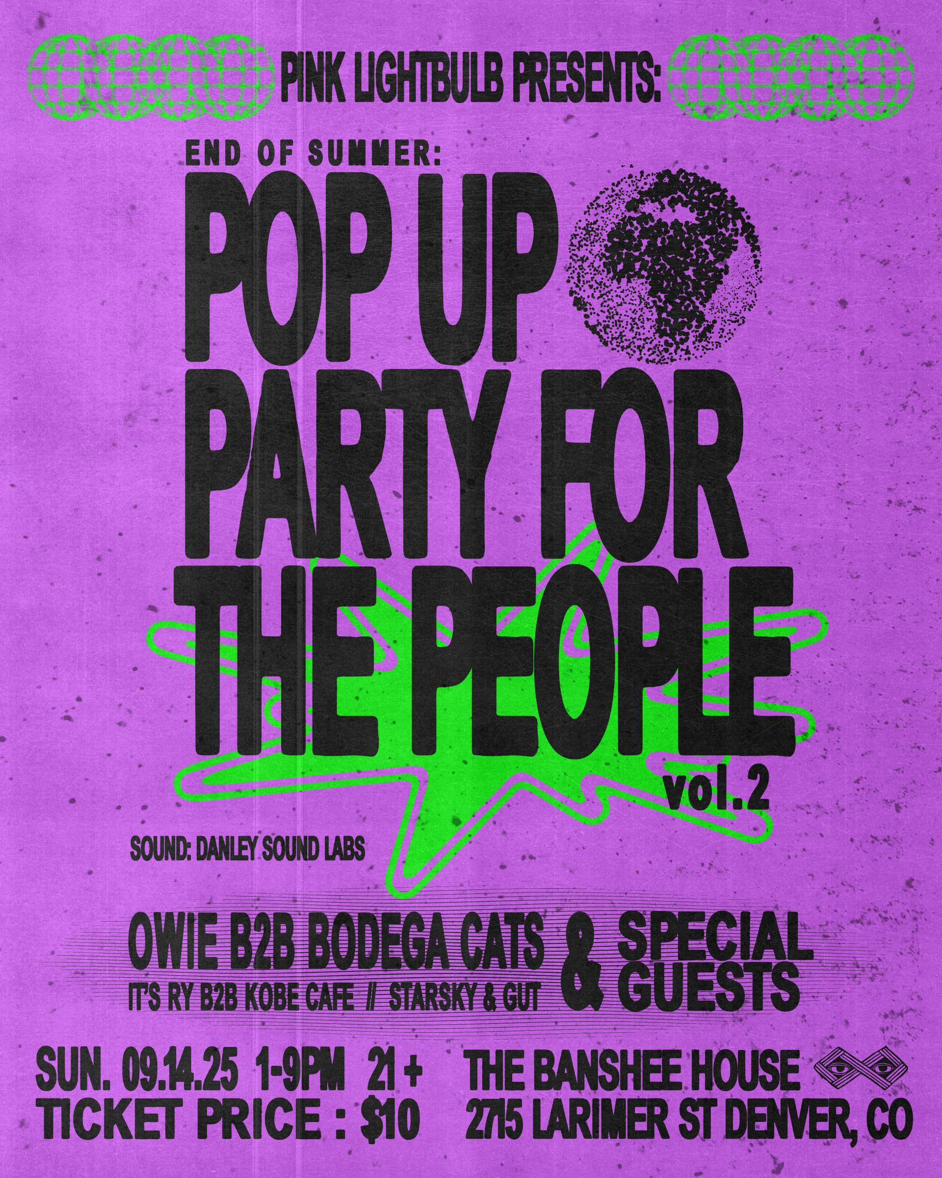 End Of Summer: Pop Up Party For The People Vol. 2