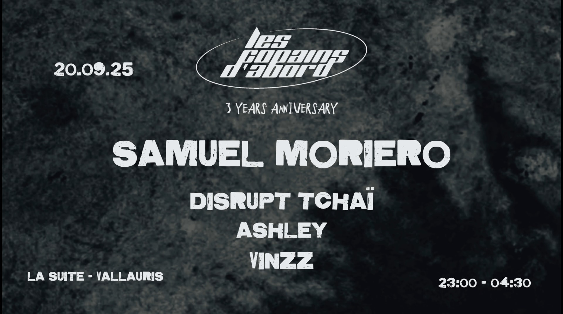 3 Years Anniversary - Samuel Moriero