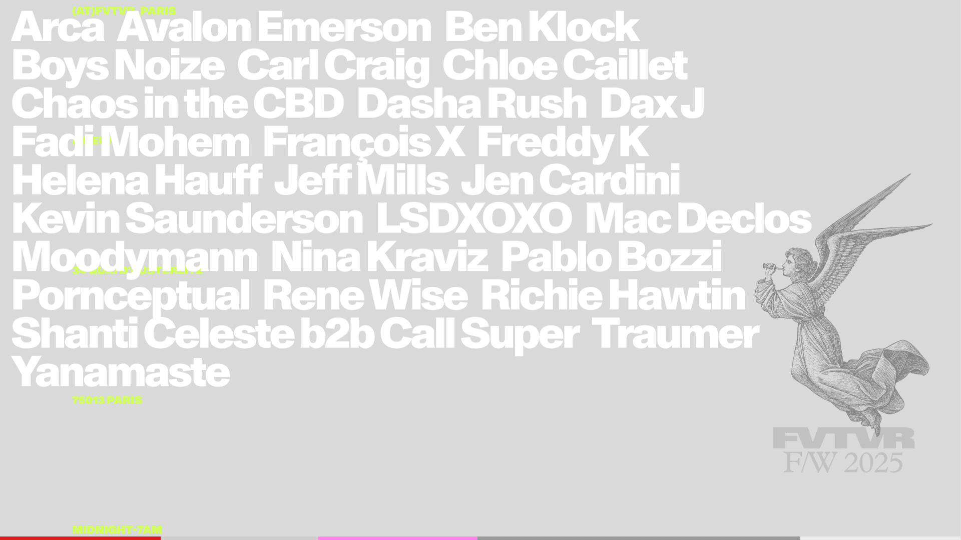 Fvtvr New Season Sept-Dec - Party Pass