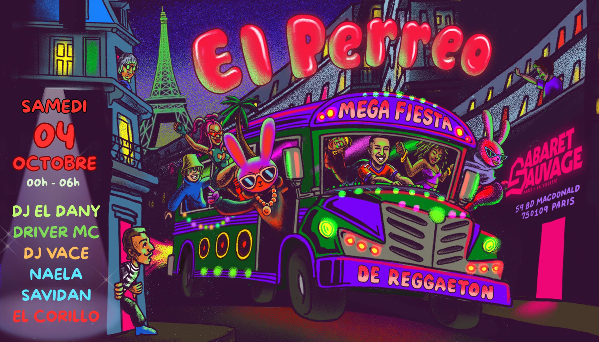 El Perreo ¡ Mega Fiesta De Reggaeton ! Est De Retour !