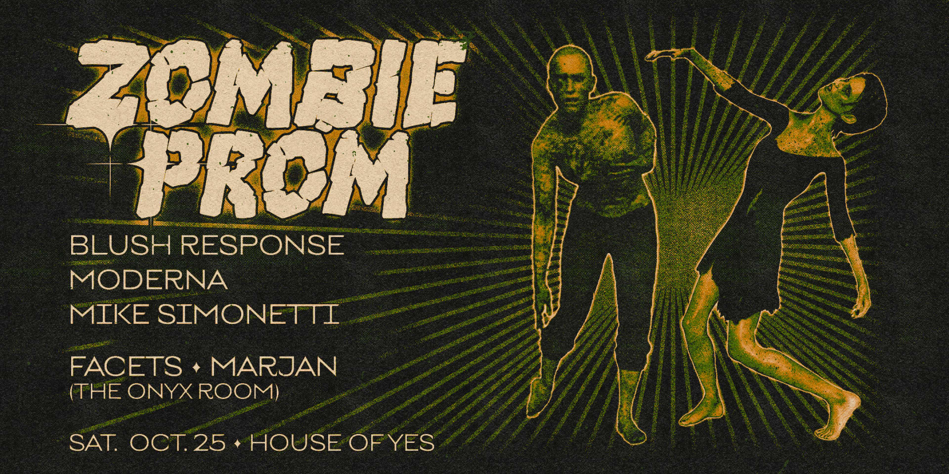 Zombie Prom: Blush Response • Moderna • Facets • Marjan ++