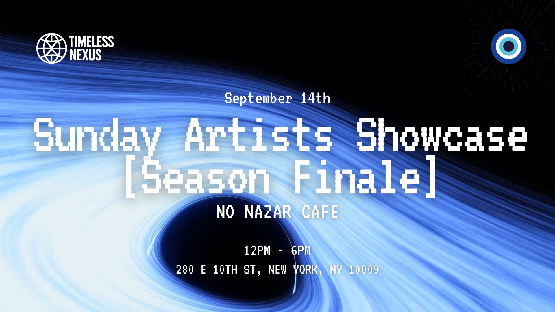 Sunday Artists Showcase @No Nazar Cafe [Season Finale]