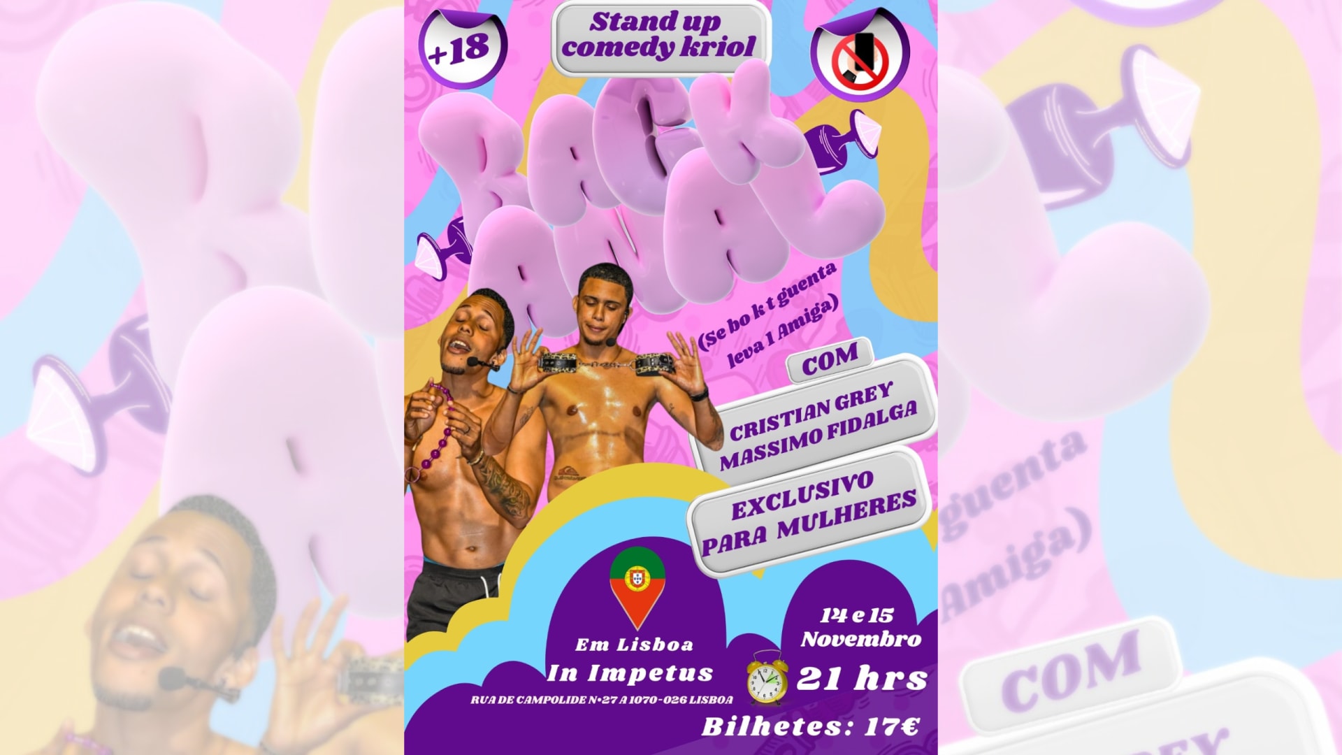 Backanal Na Pt - Stand Up Comedy Kriol
