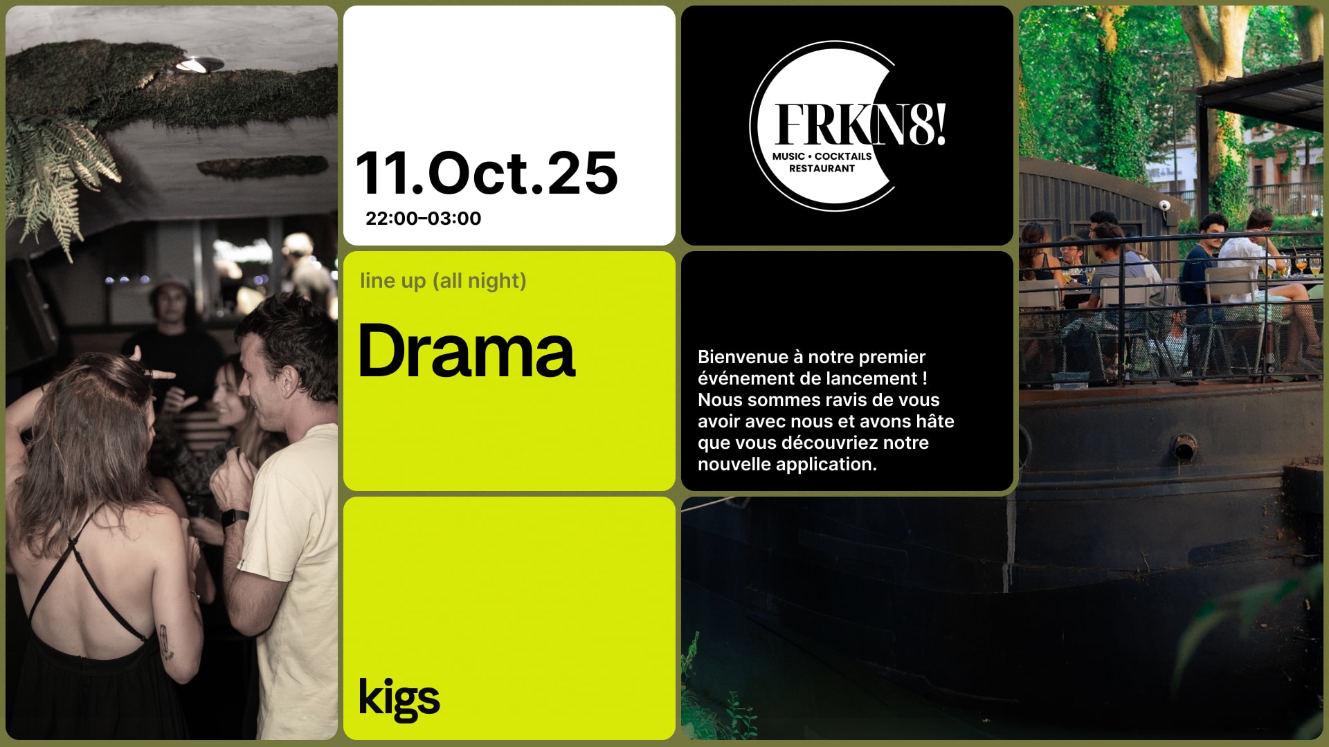 Kigs Invite Drama À Frankielanuit!