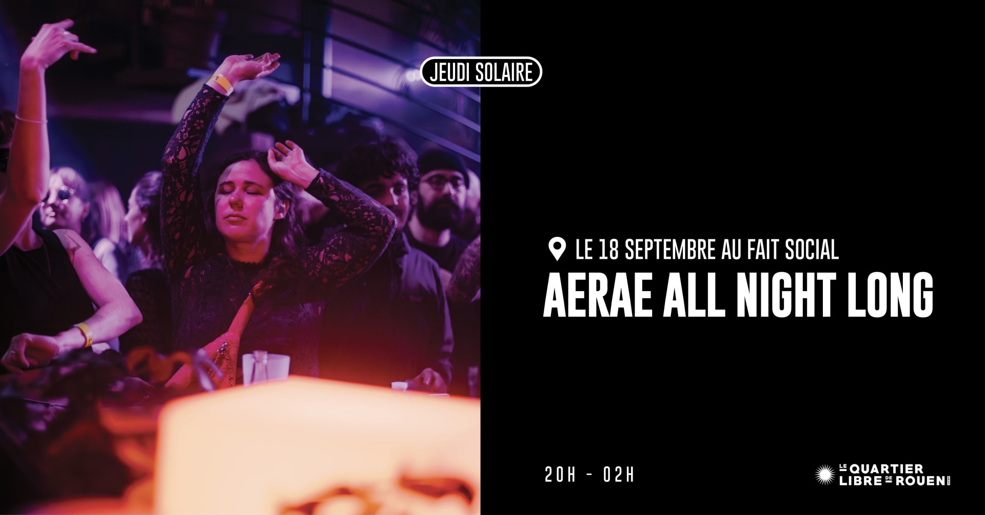 Jeudi Solaire - Aerae All Night Long