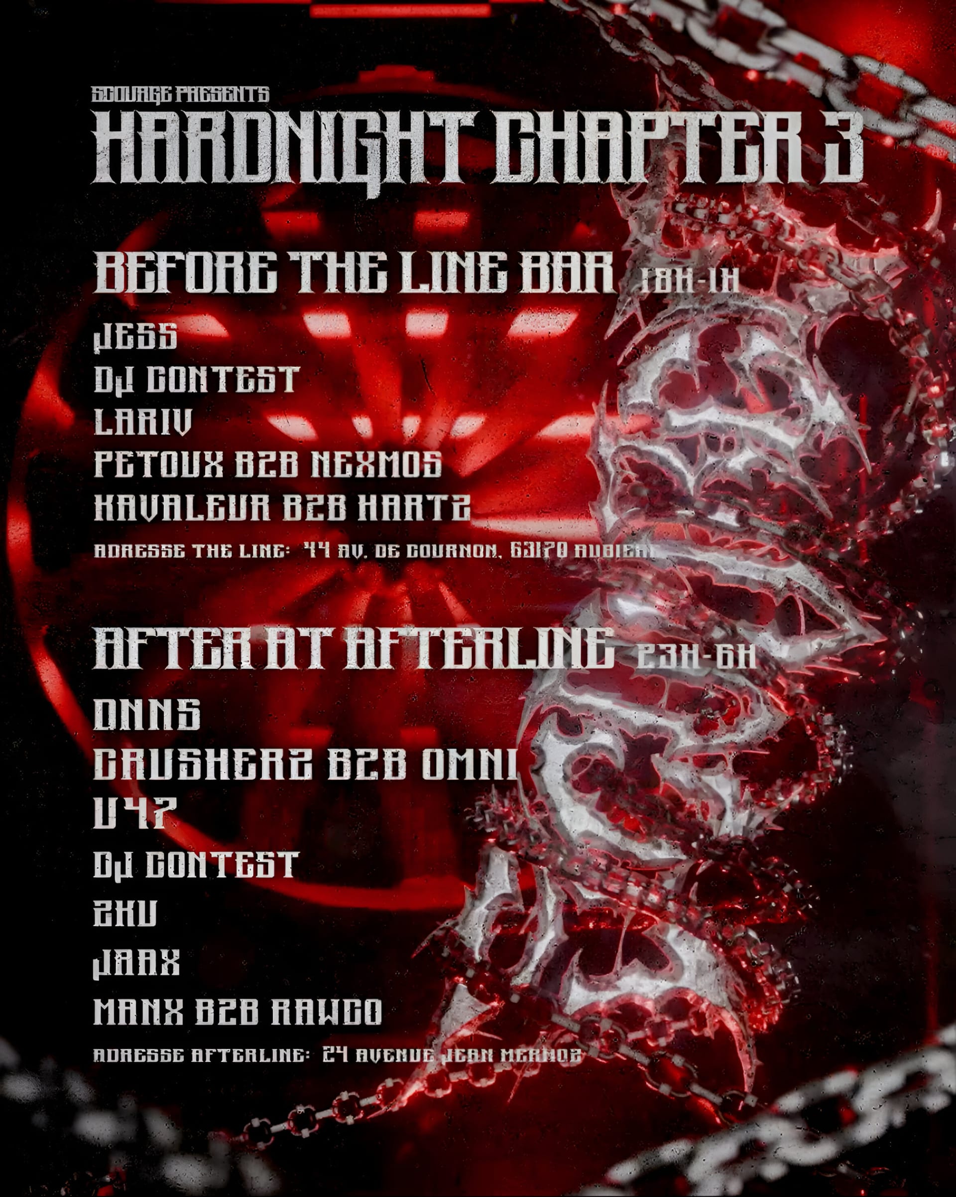 Scourge Présente Hardnight Chapitre 3 Édition Halloween