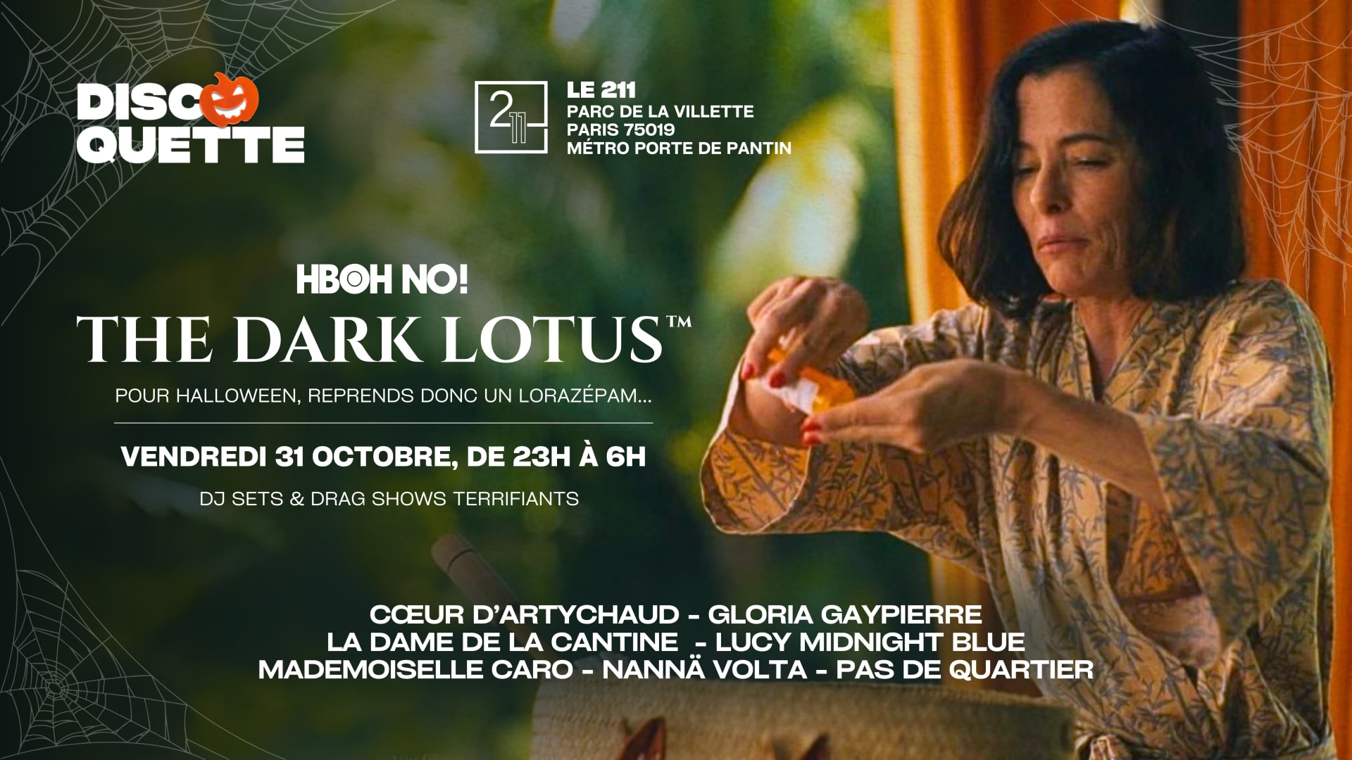 Halloween Discoquette : The Dark Lotus