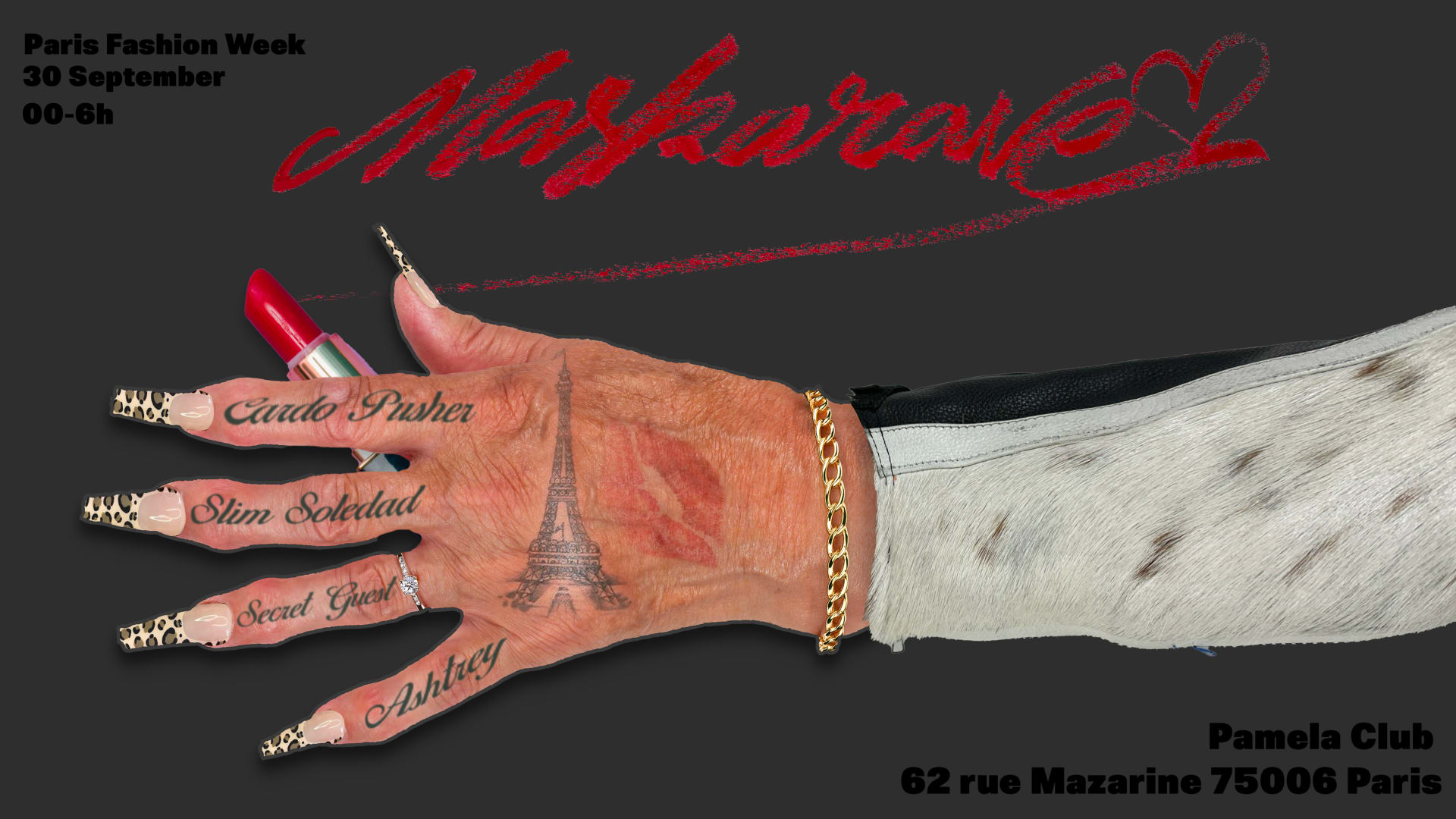 Maskarave 003- Cardo Pusher, Slim Soledad, Ashtrey, Suprises