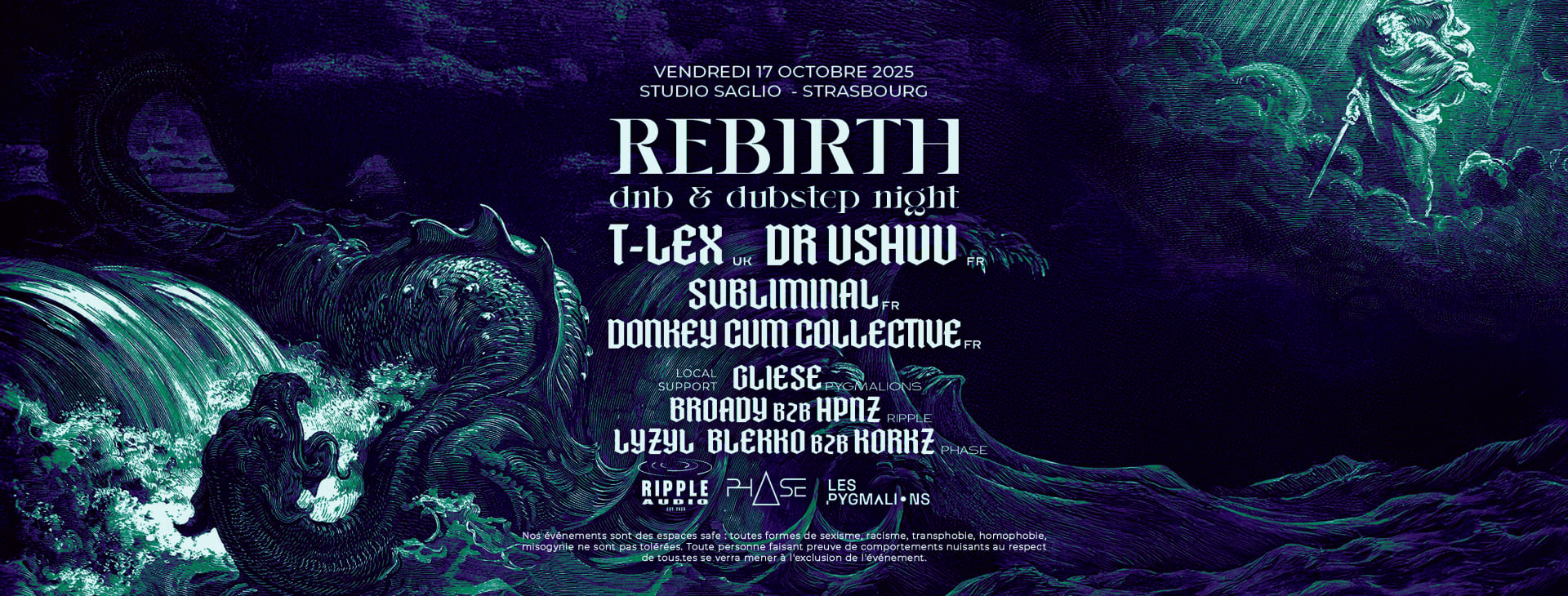 Rebirth #4 [Dnb & Dubstep Night]