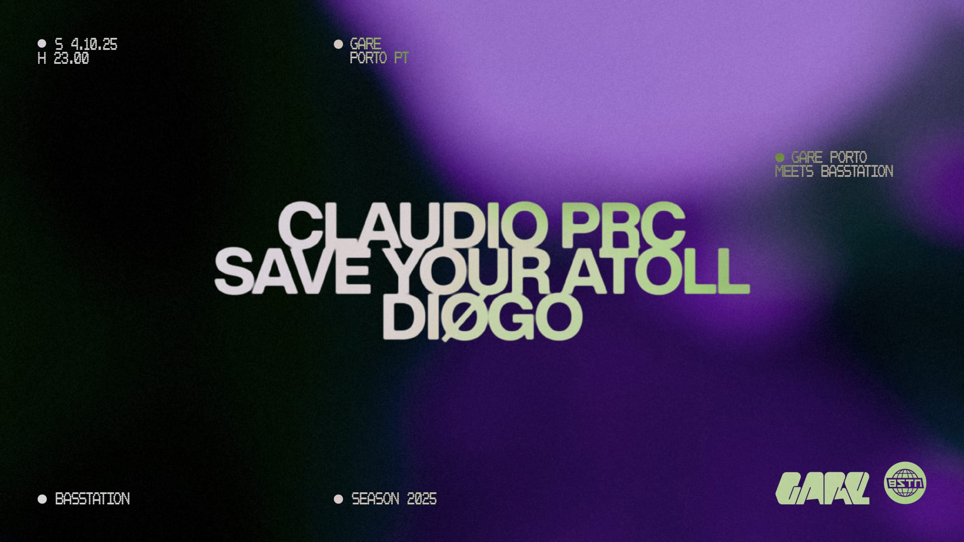 Basstation With Claudio Prc, Save Your Atoll, Diøgo