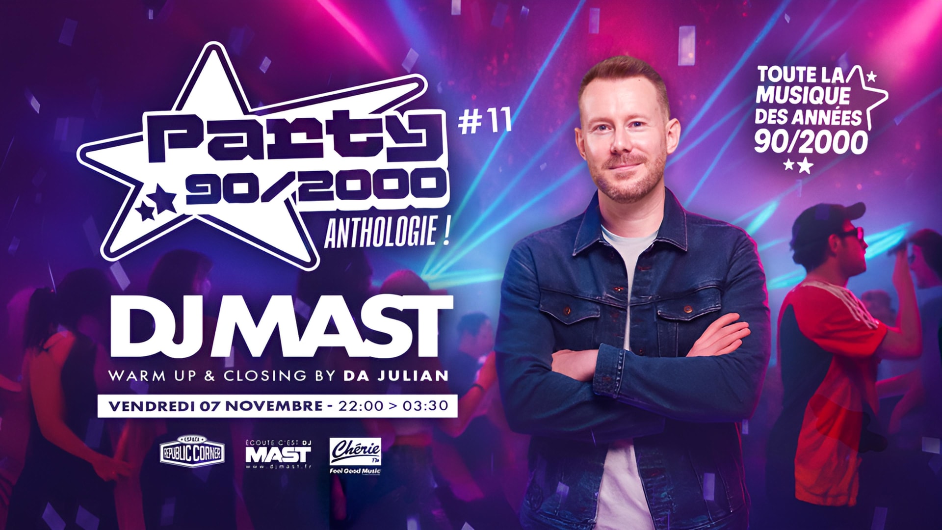 Party 90/2000 #11 Avec Dj Mast !