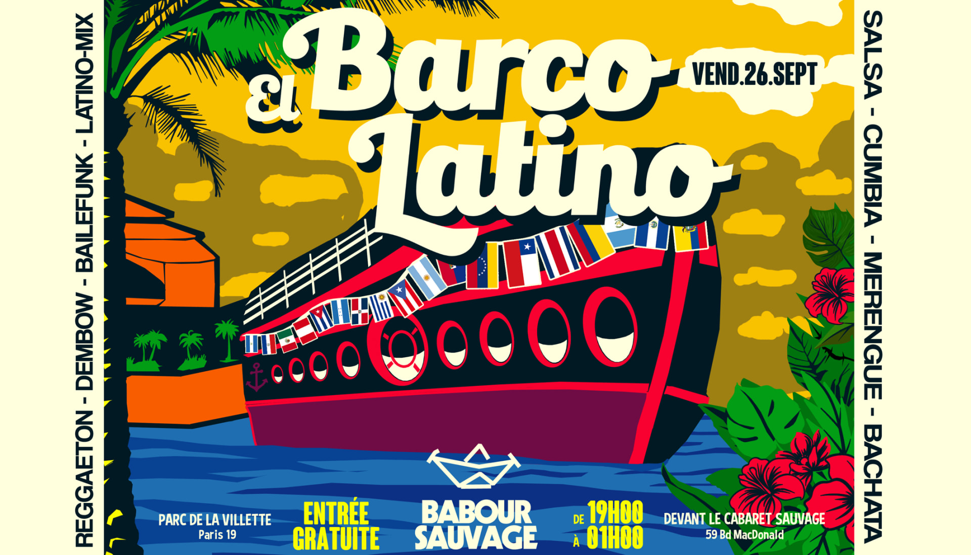 El Barco Latino ! 26.09.25