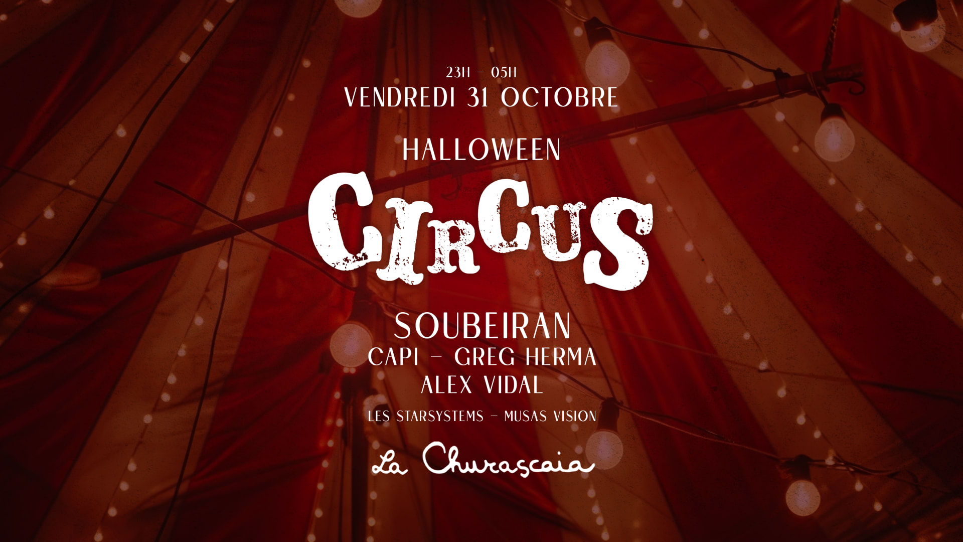 Halloween Circus - 31.10.25 - La Churascaia