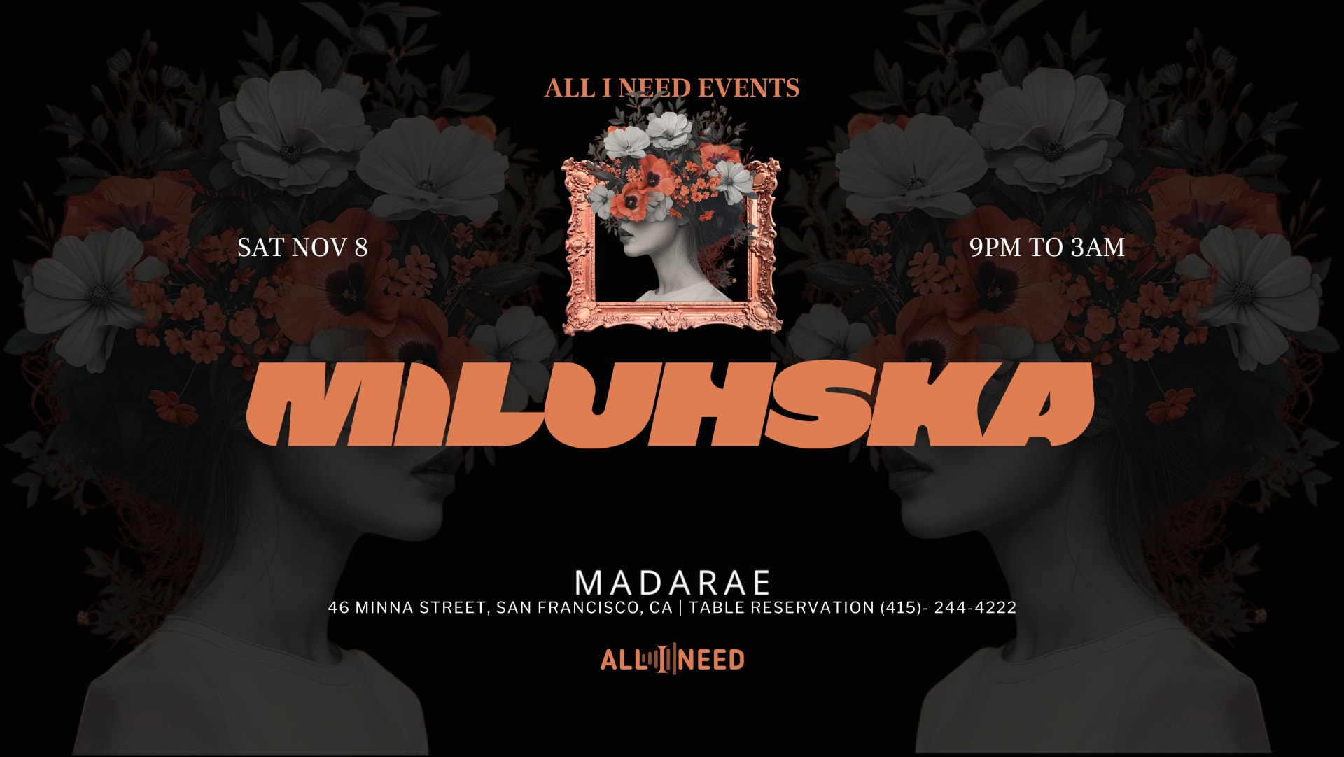 Miluhska [ Afro House, Indie Dance & Latin Pop] At Madarae