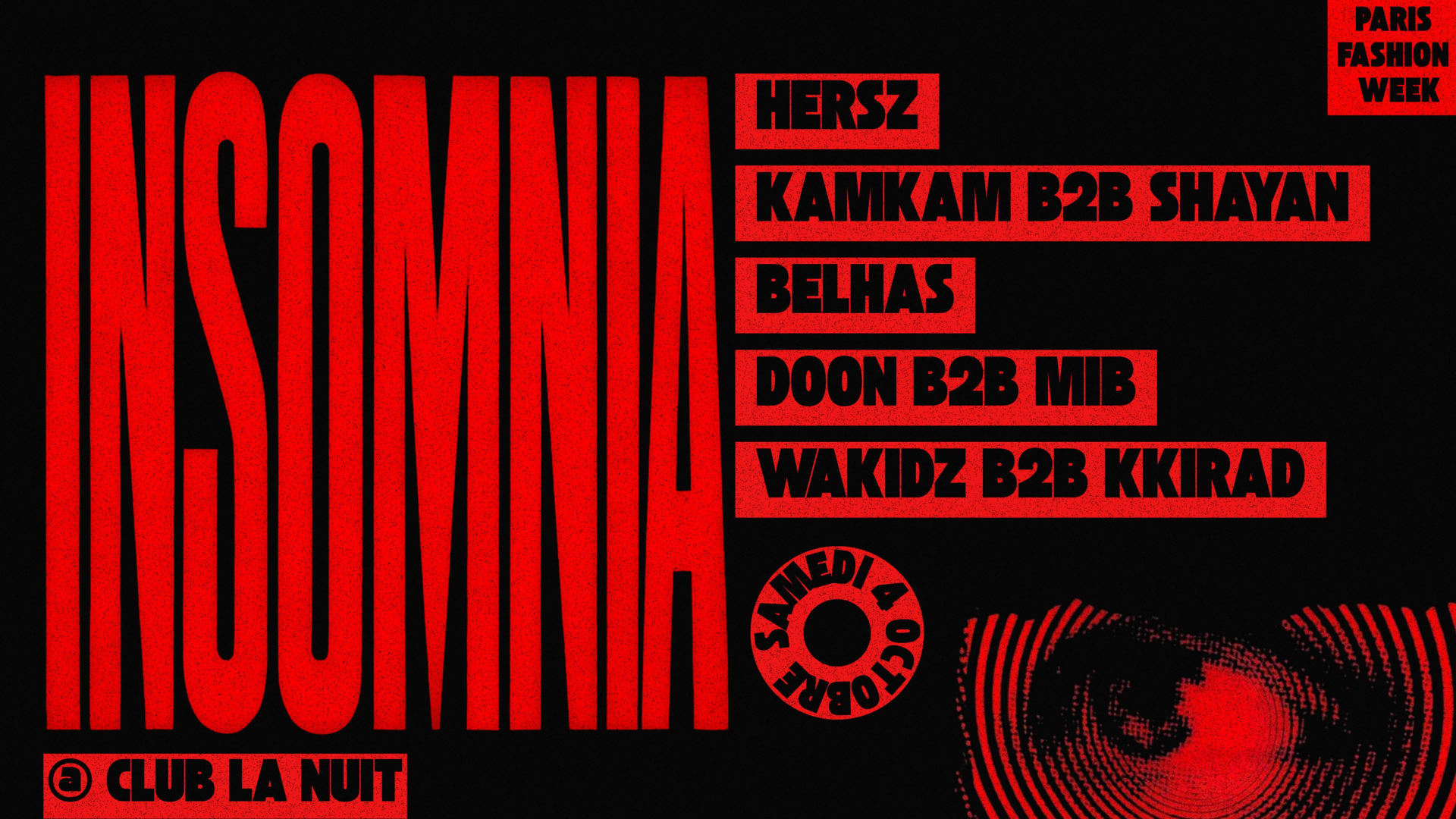 Insomnia @ Club La Nuit