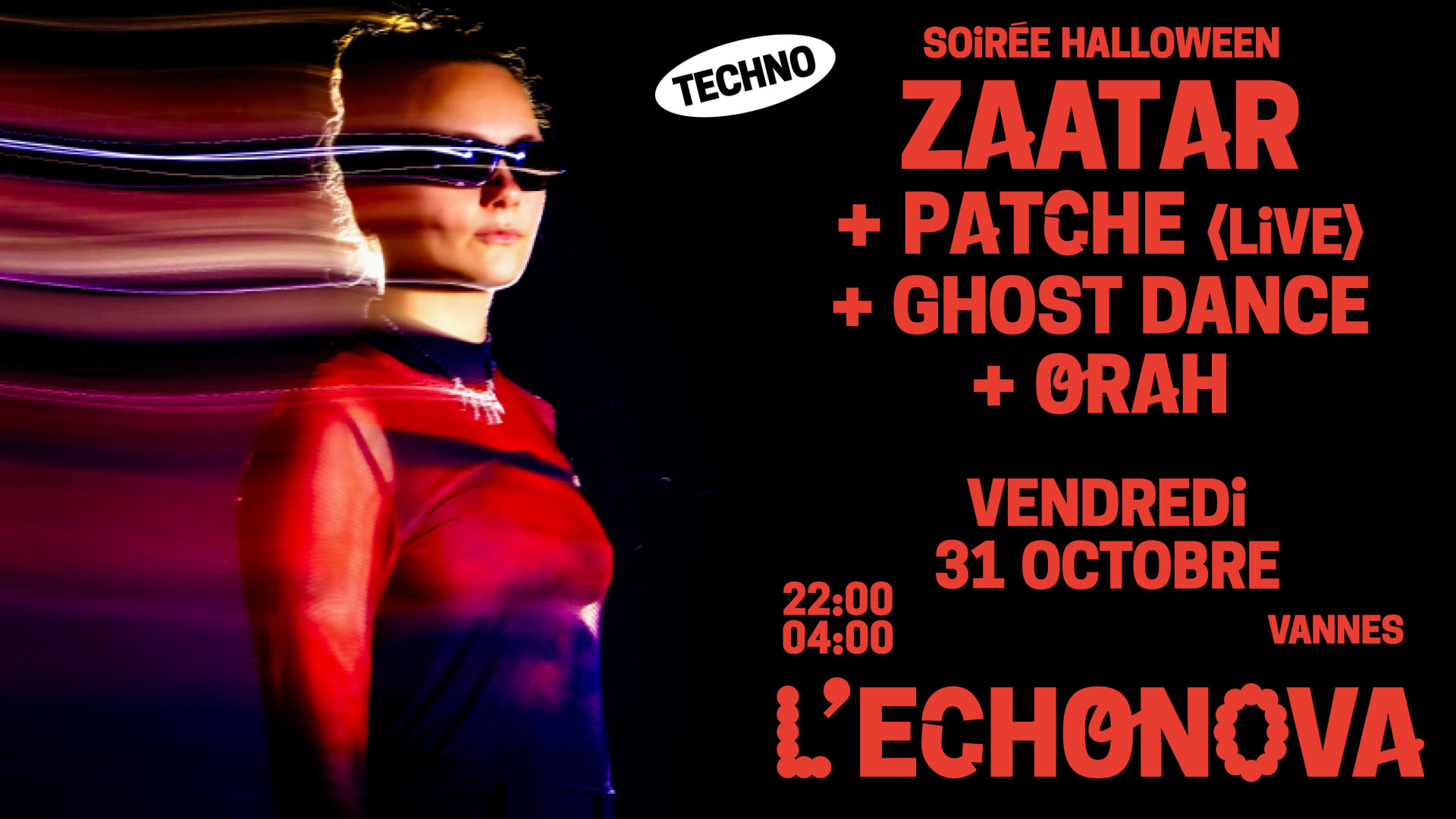 Halloween #2 : Zaatar + Patche (Live) + Ghost Dance +Orah
