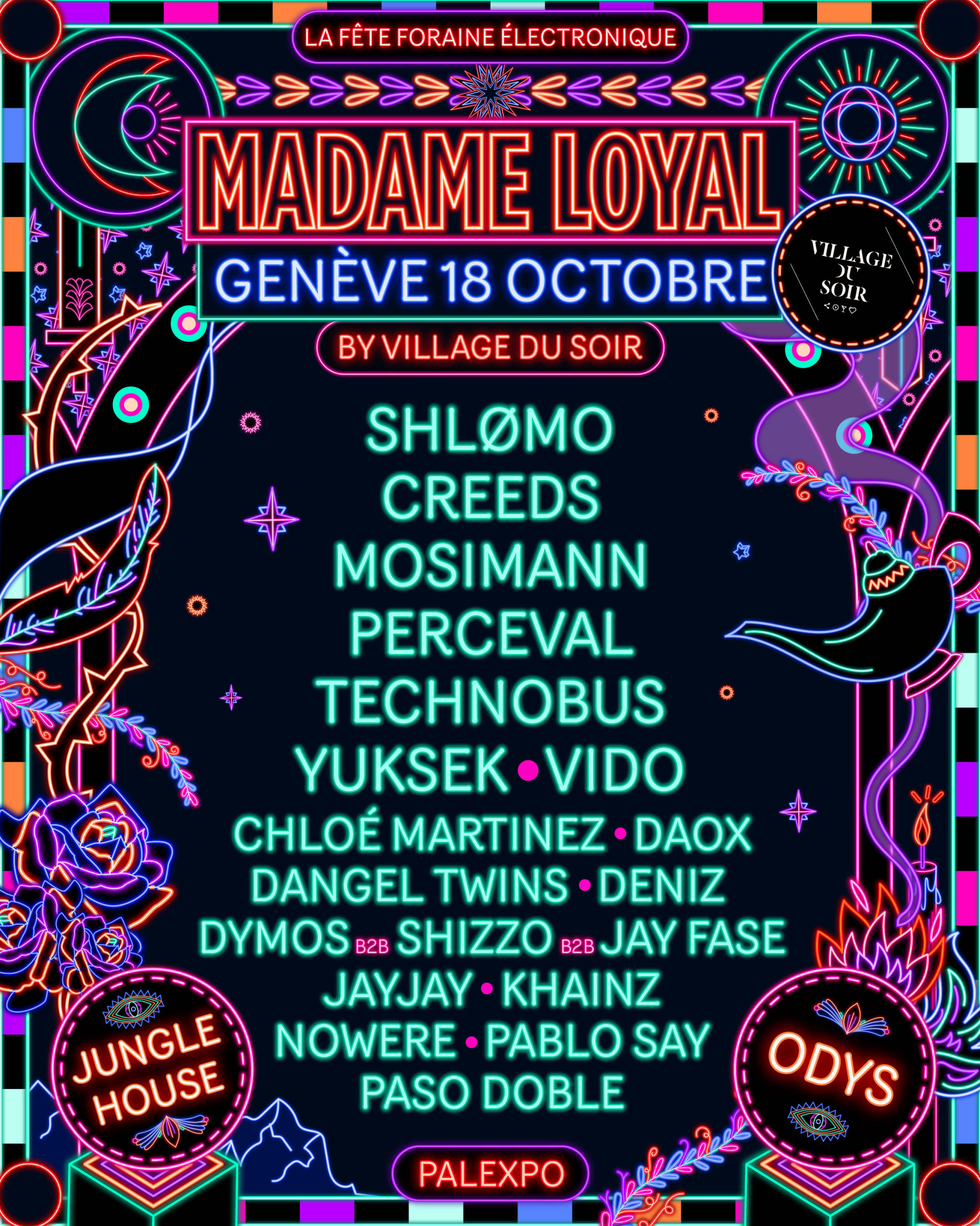 Madame Loyal Genève : 18 Octobre