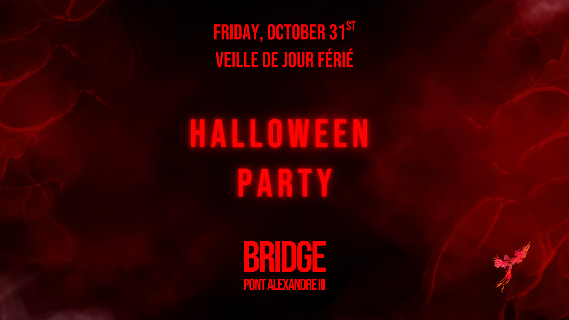 Halloween Au Bridge Club - Biggest Party In Paris