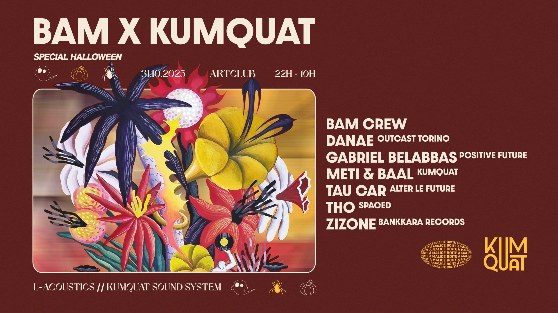 Bam X Kumquat : Special Halloween