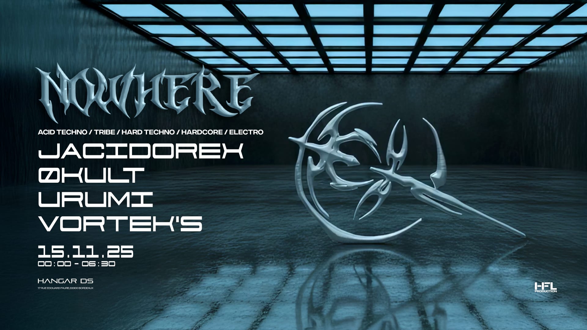 Nowhere // Jacidorex / Vortek's / Økult / Urumi