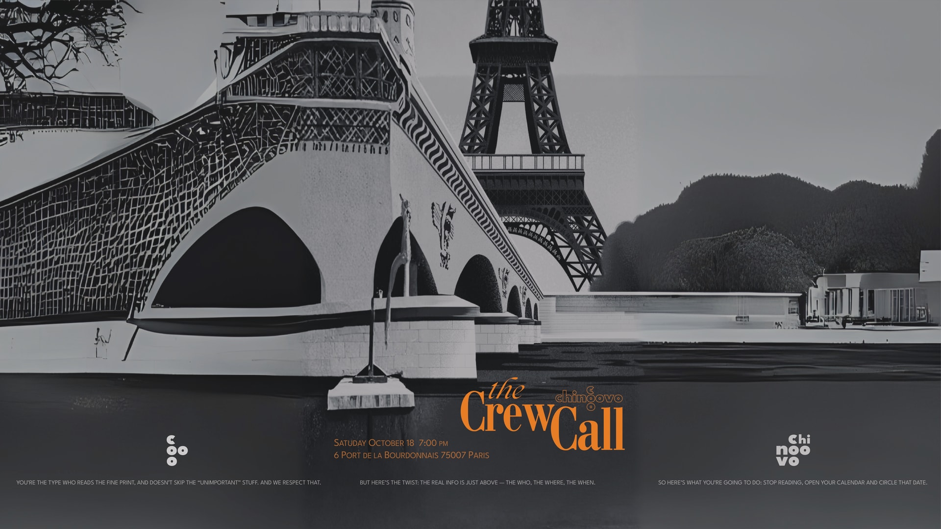 The Crew Call By Chinoovo
