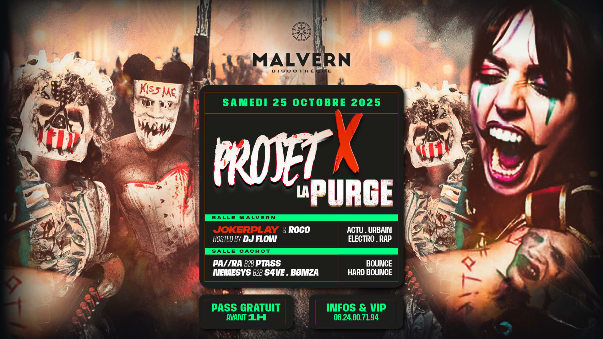 Projet X : La Purge (Pass Avant 1h)