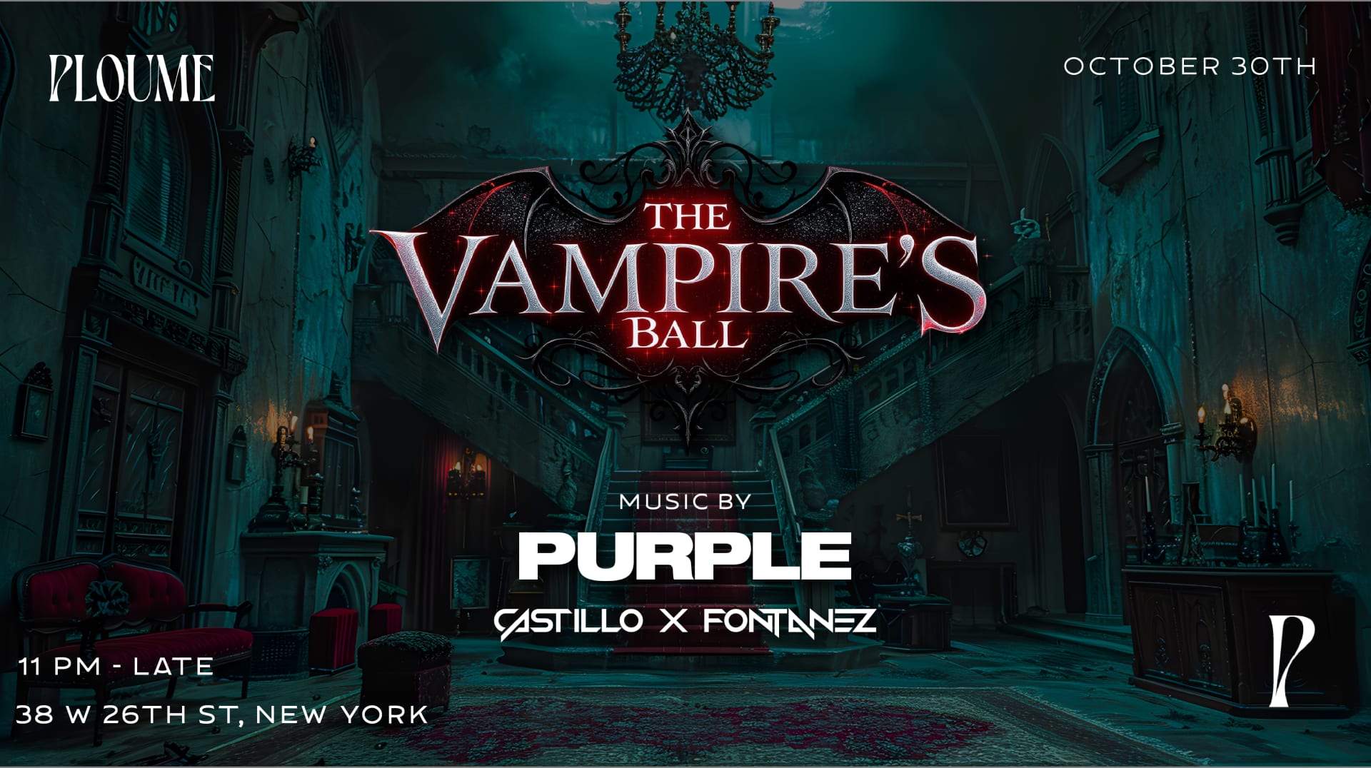 The Vampire's Ball - Purple / Castillo X Fontanez