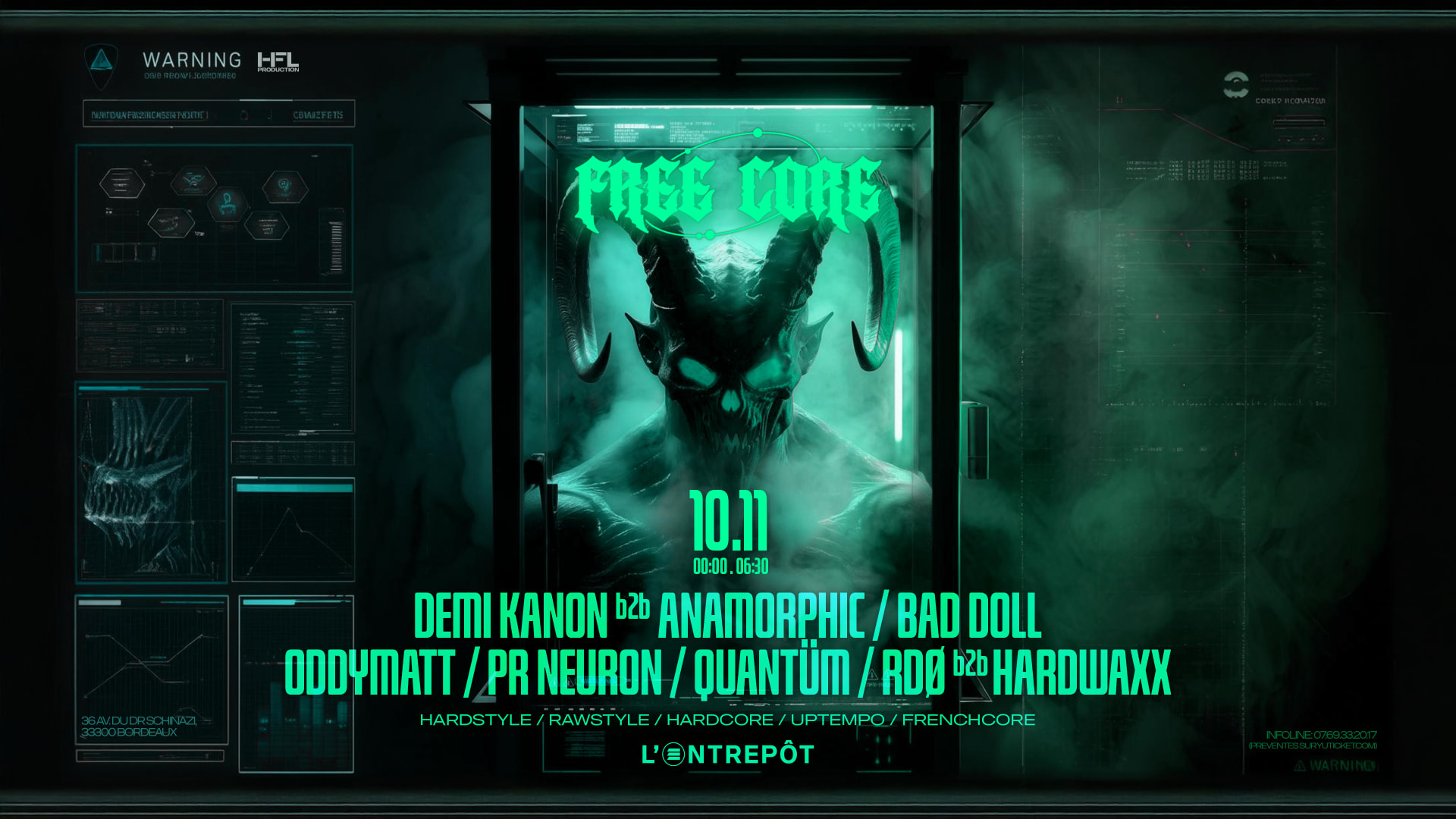 Freecore // Demi Kanon B2b Anamorphic / Bad Doll / Oddymatt