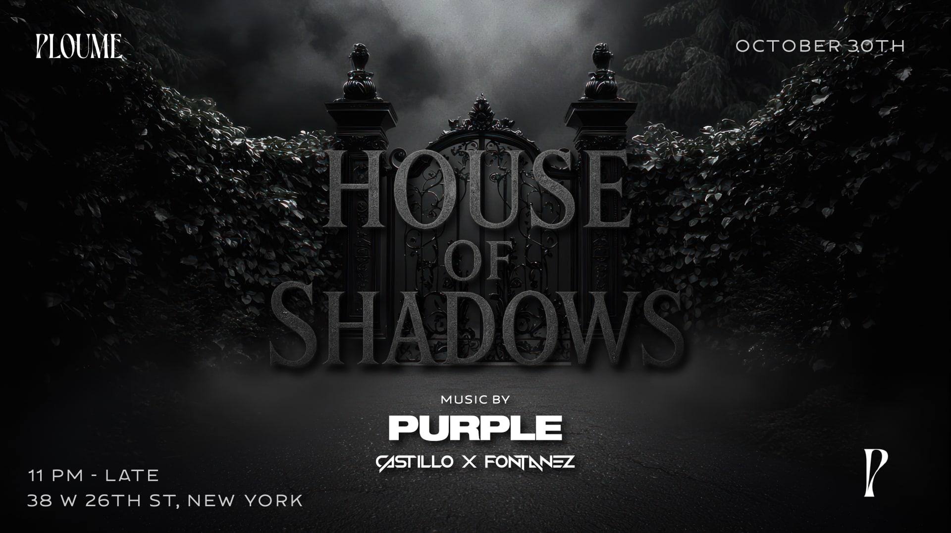 House Of Shadows - Purple / Castillo X Fontanez