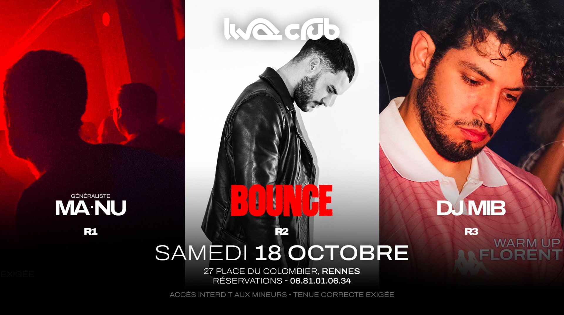 Bounce(R2) + Dj Mib(R3) + Ma.Nu(R1)