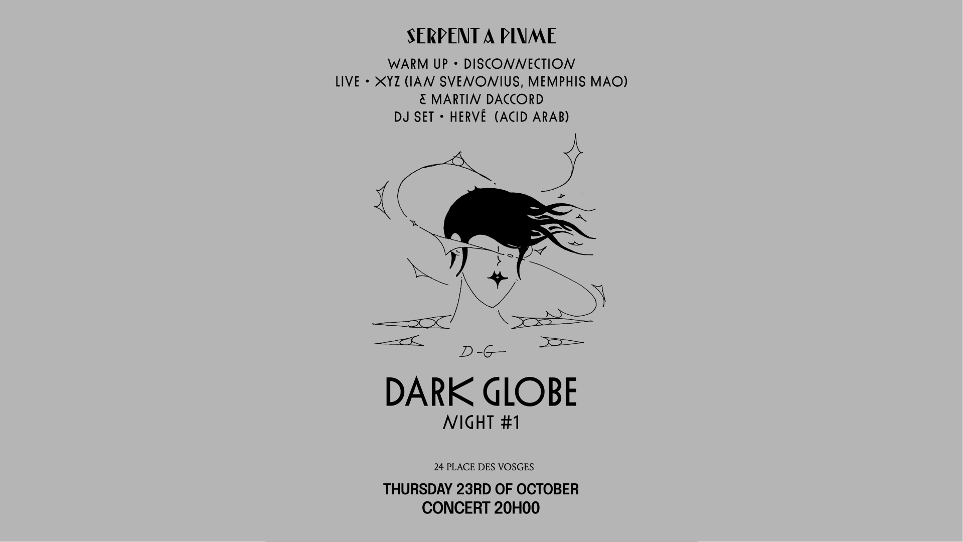 Xyz & Martin Daccord Live + Hervé Carvalho (Acid Arab) Djset