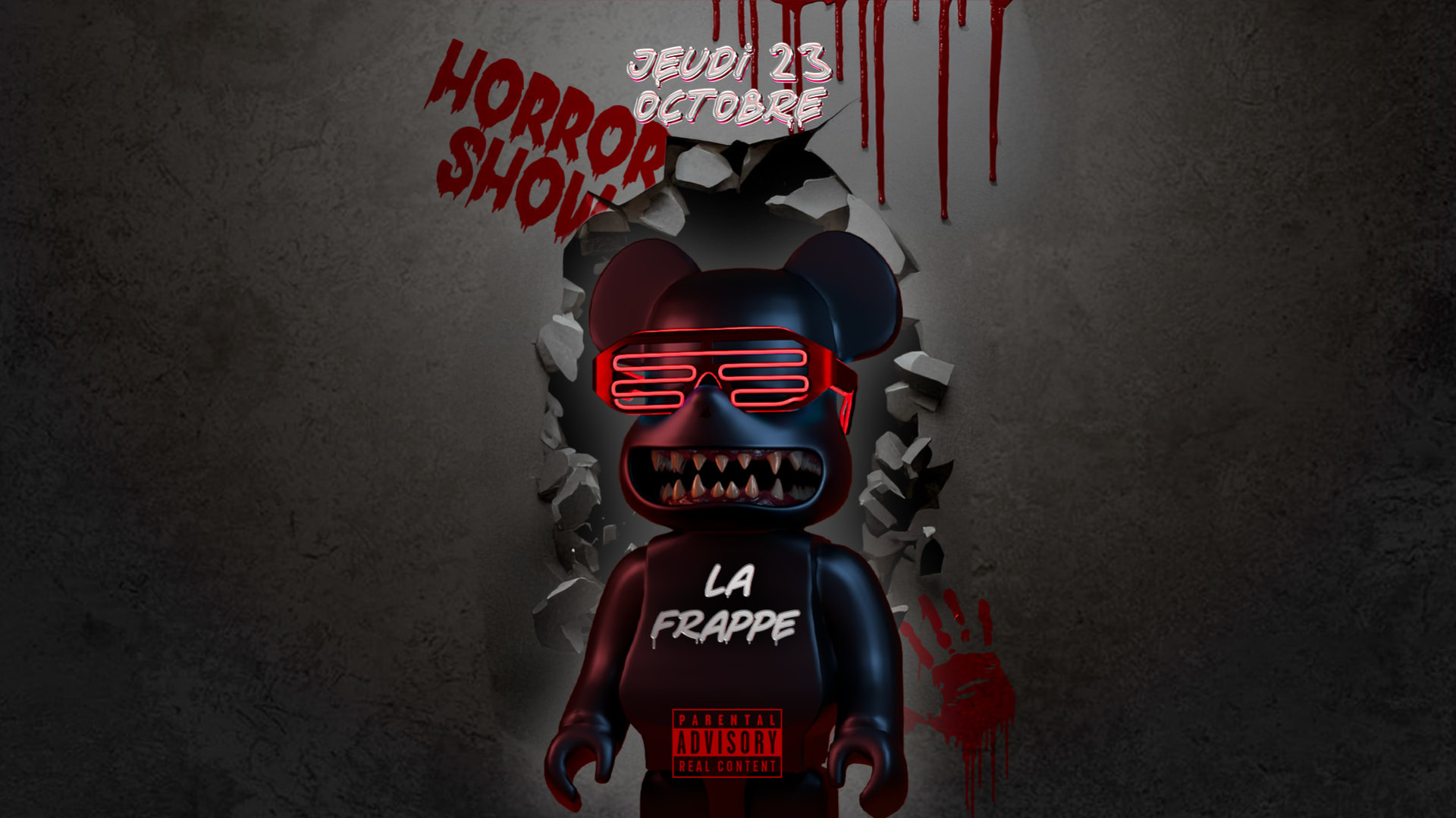 La Frappe : Horror Show - Jeudi 23 Octobre Loftclub