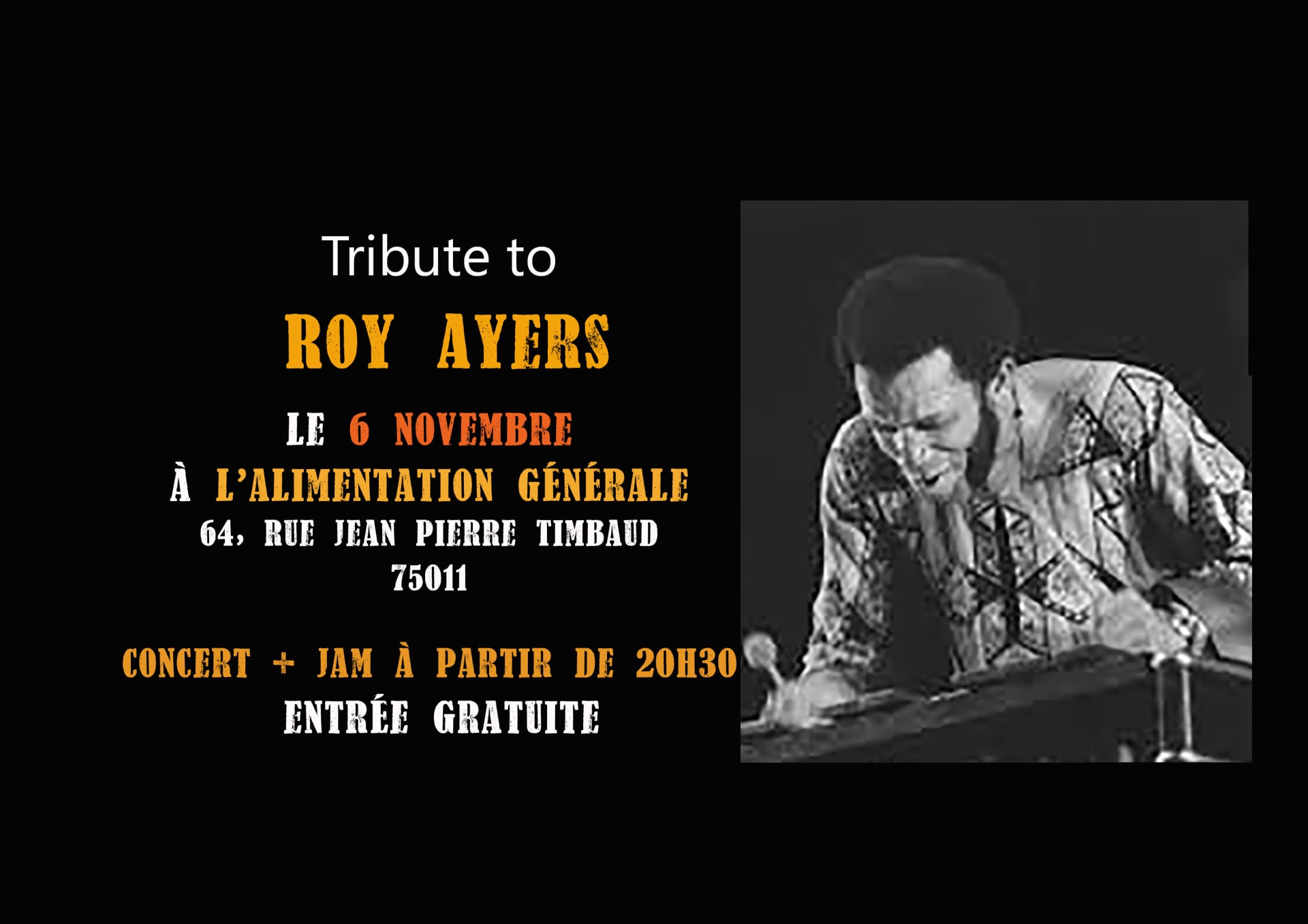 Tribute To Roy Ayers