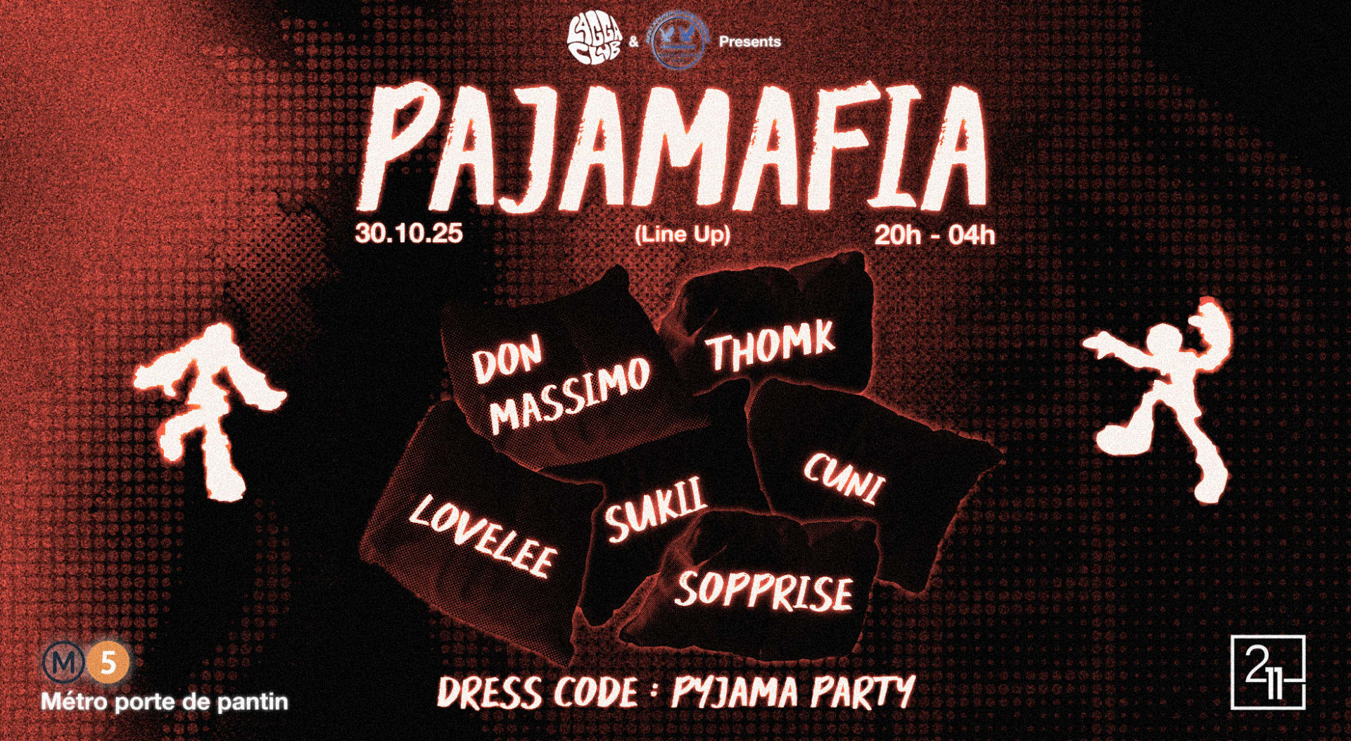 Lagga Club & Sully Sounds Records Presents Pajamafia