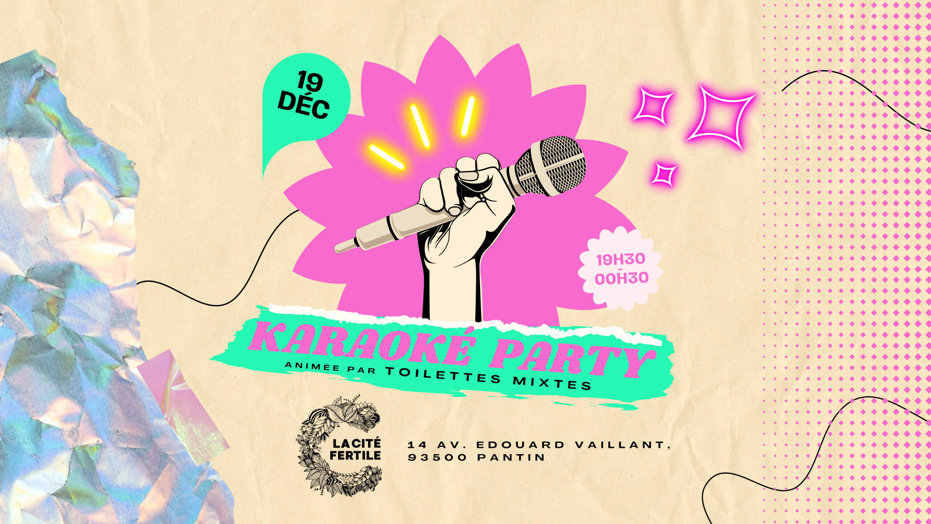 Karaoké Toilettes Mixtes X Cité Fertile