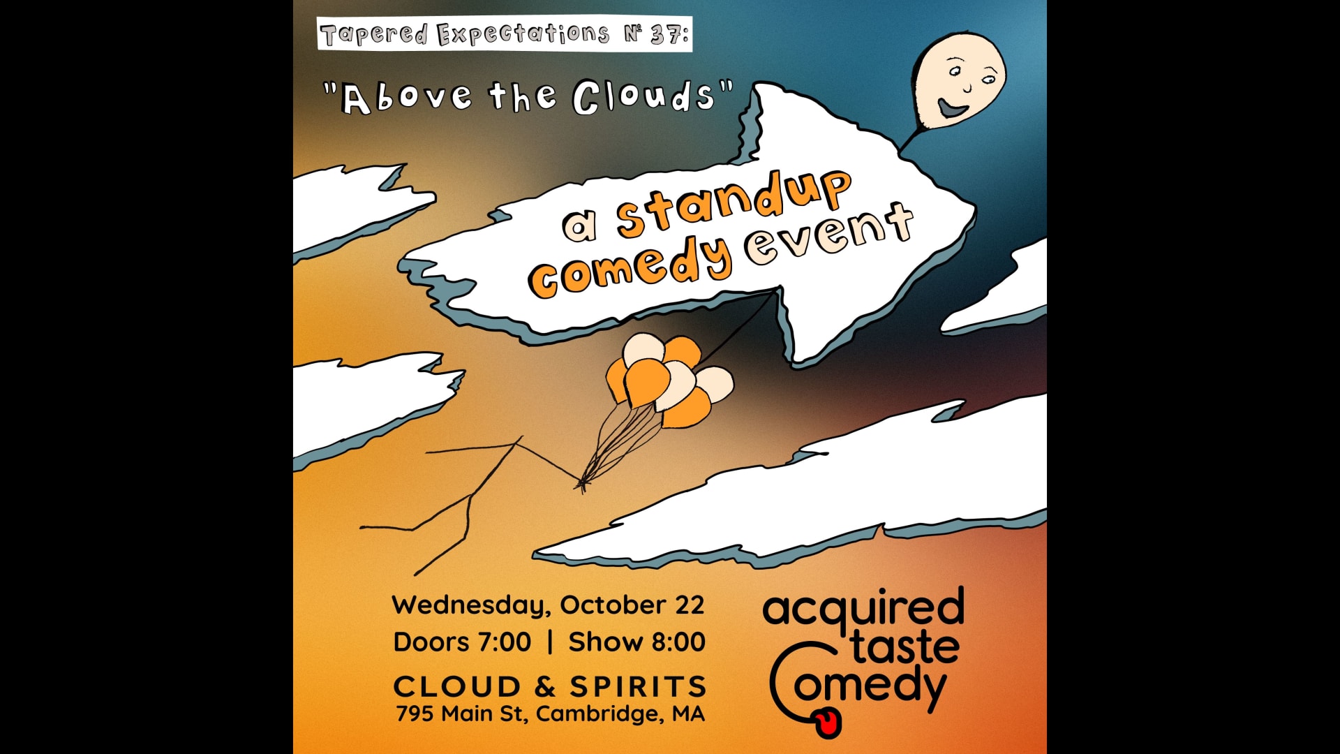 "Above The Clouds" (A Standup Comedy Event)