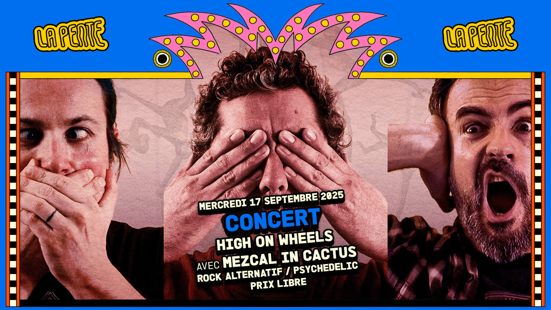 Concert : High On Wheels & Mezcal In Cactus